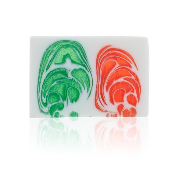 Handcrafted Soap Slice 100g - Grape - Image 2