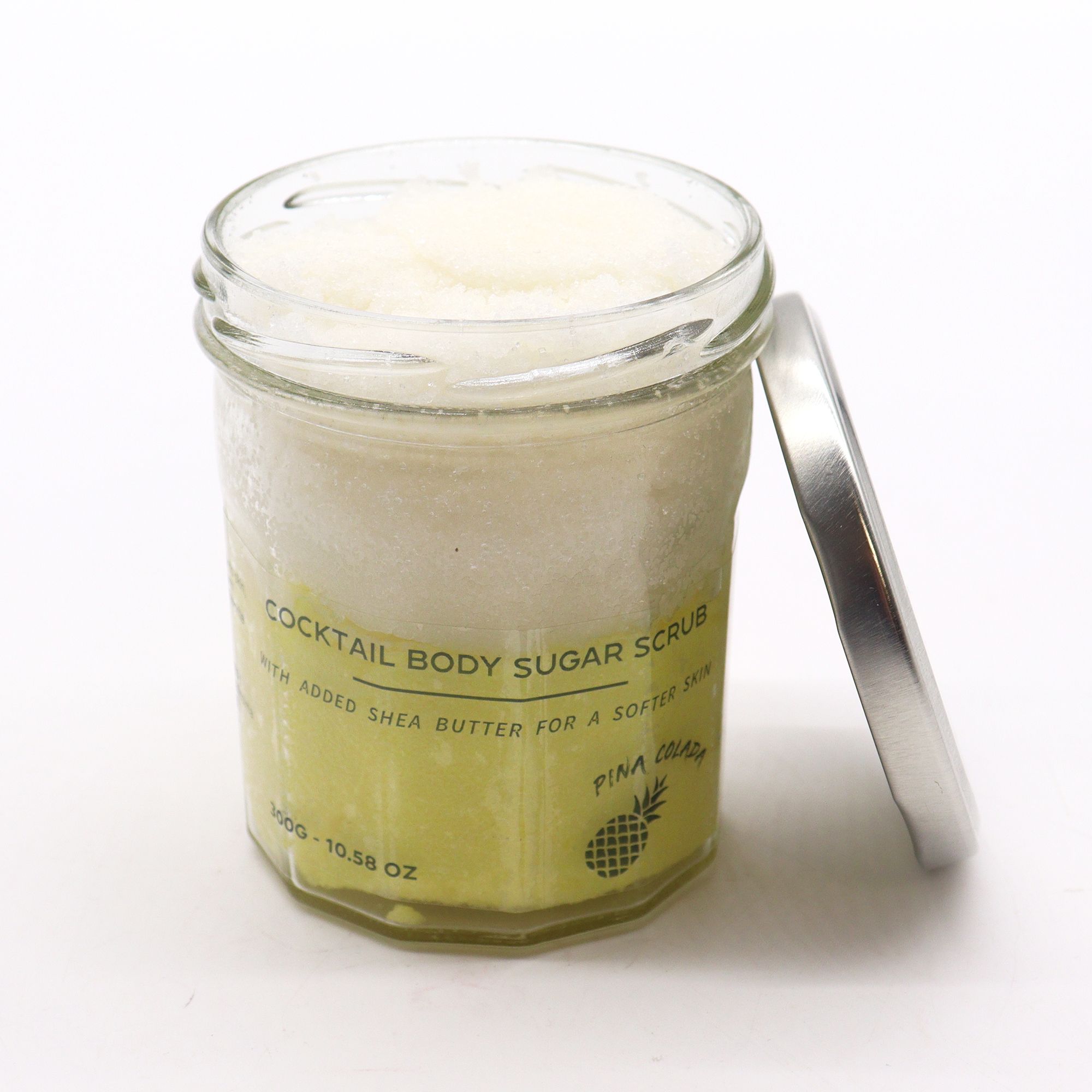 Fragranced Sugar Body Scrub - Pinacolada 300g - Image 3