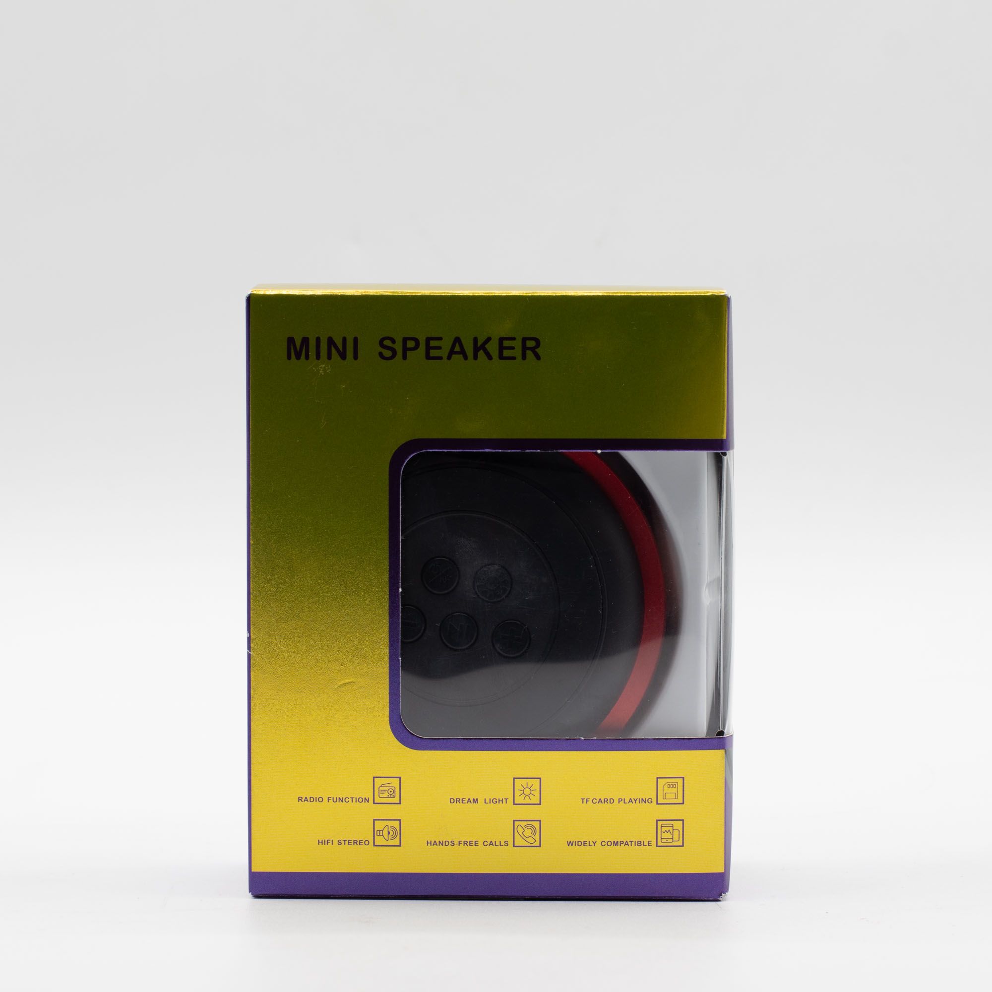 Red Mandala Lighting Effect Mini Speaker - Image 4