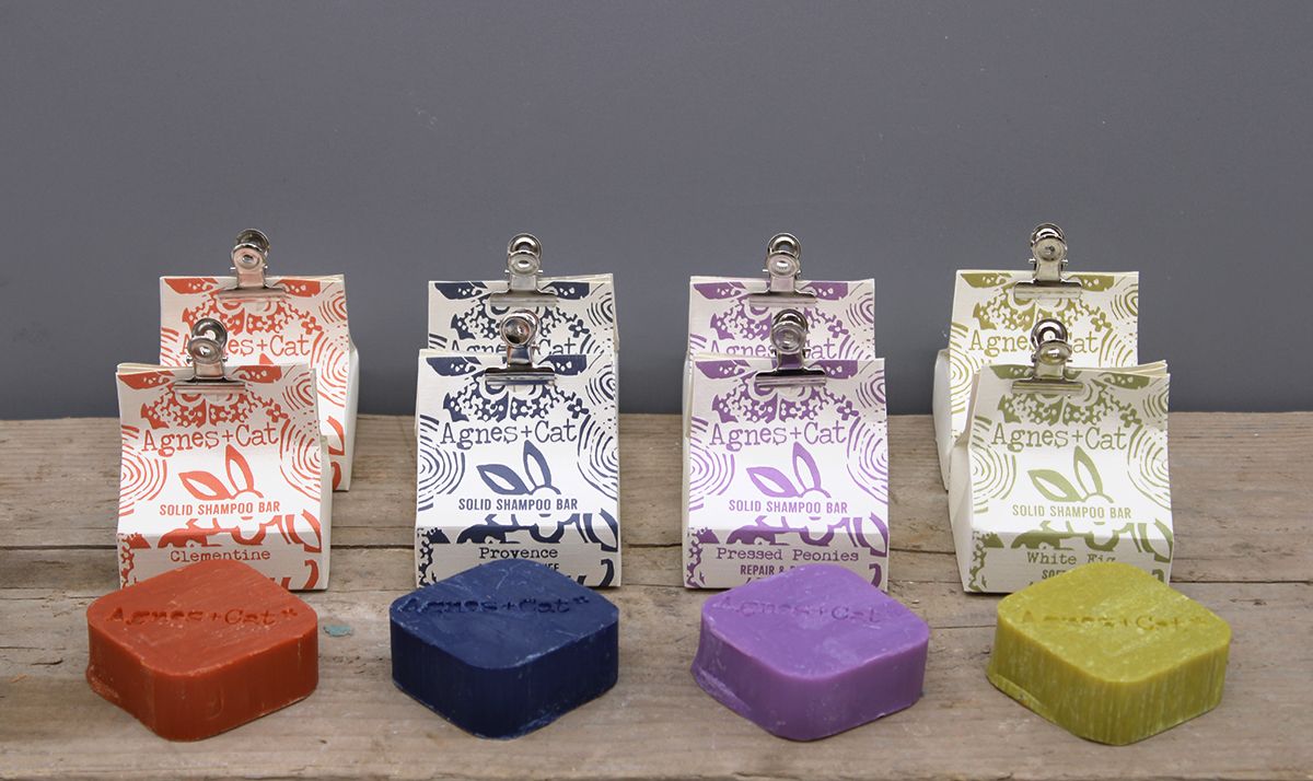 Agnes + Cat Sea Salt & Moss Solid Shampoo - Image 9