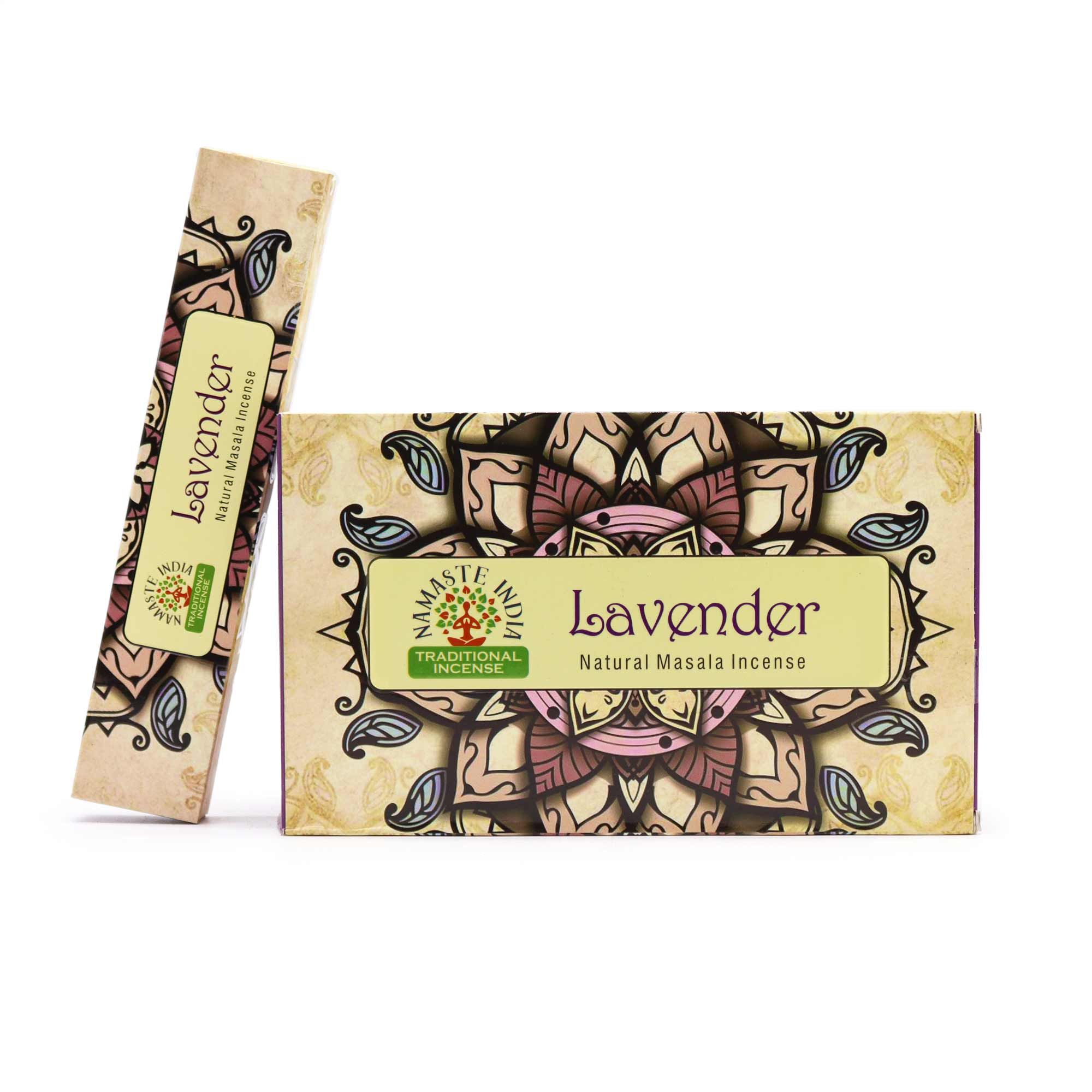 Namaste Mandala Masala Incense - Lavender - Image 6
