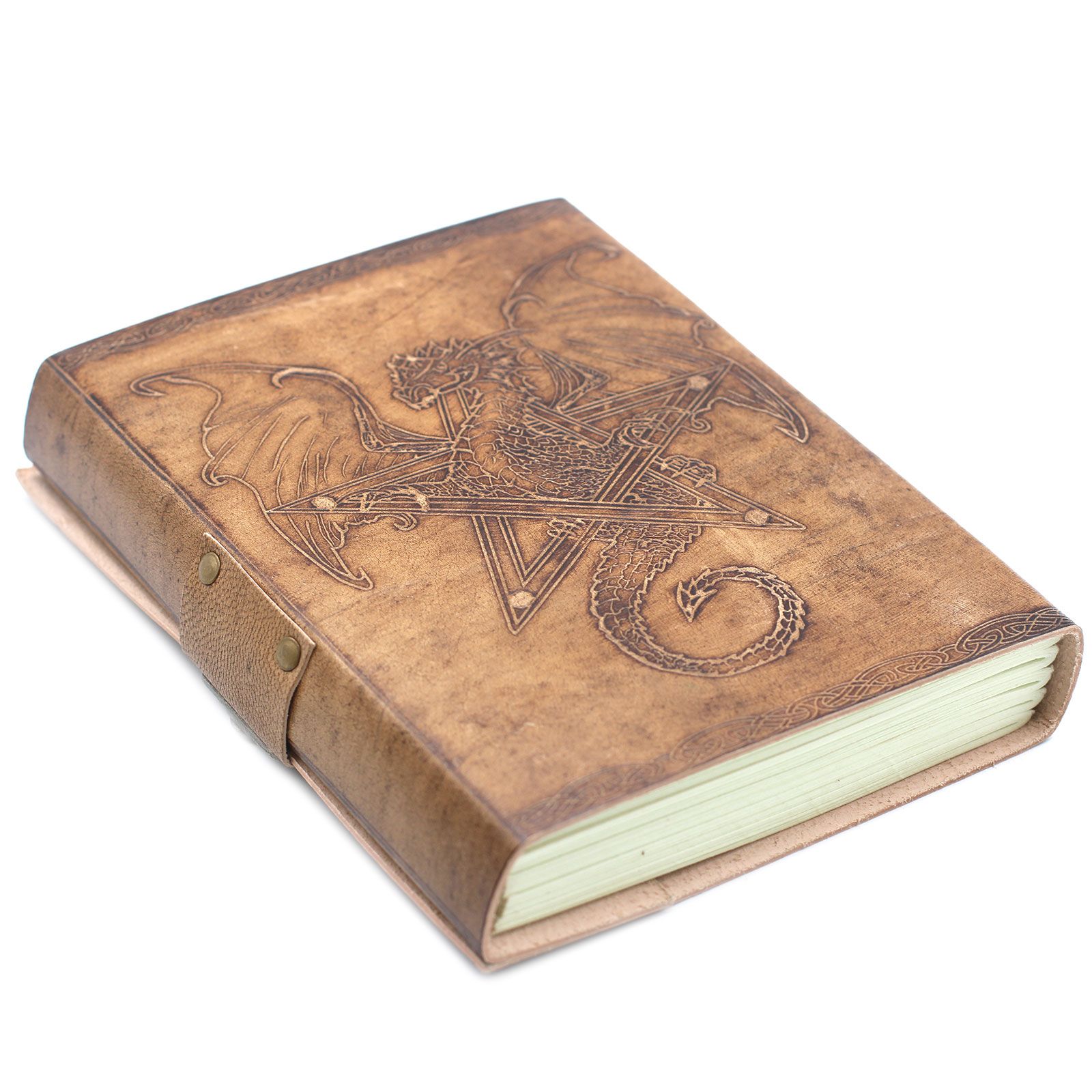 Leather Dragon Notebook (6x8") - Image 4