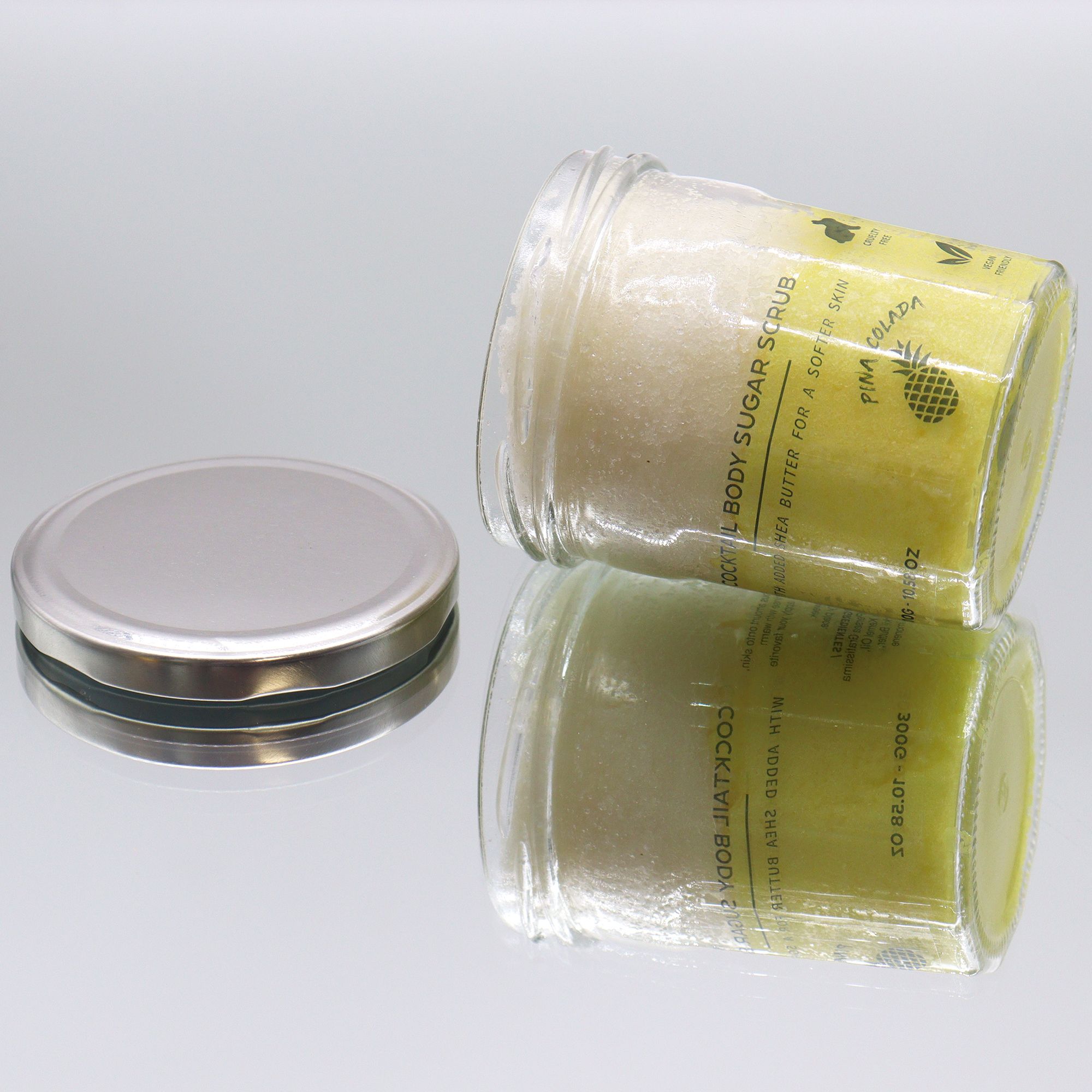 Fragranced Sugar Body Scrub - Pinacolada 300g - Image 5