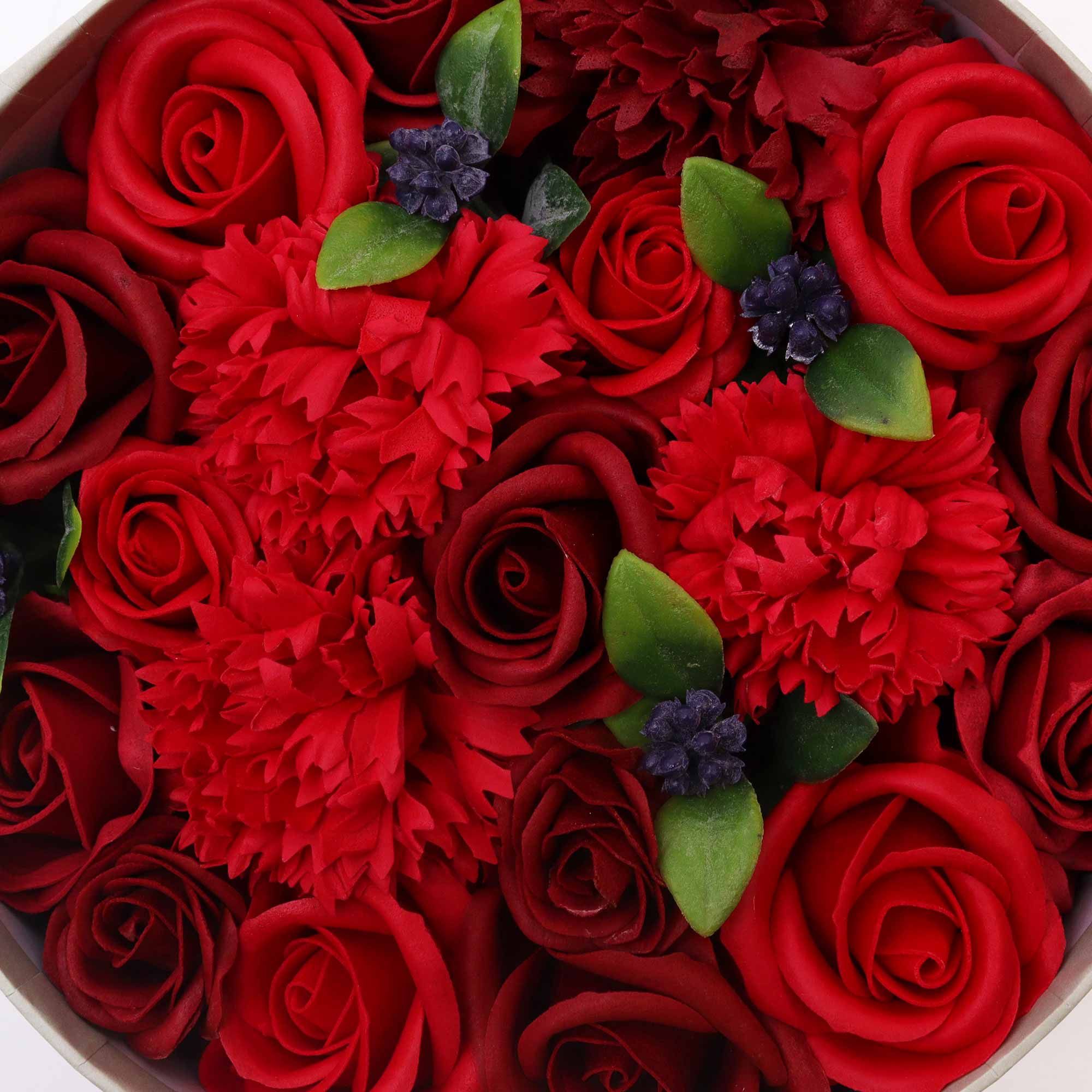 Round Box - Classic Red Roses - Image 5