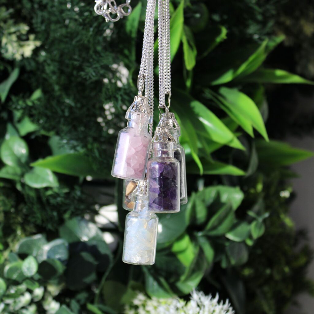 Gifts for Her Gifts for Her various gem bottle Necklaces