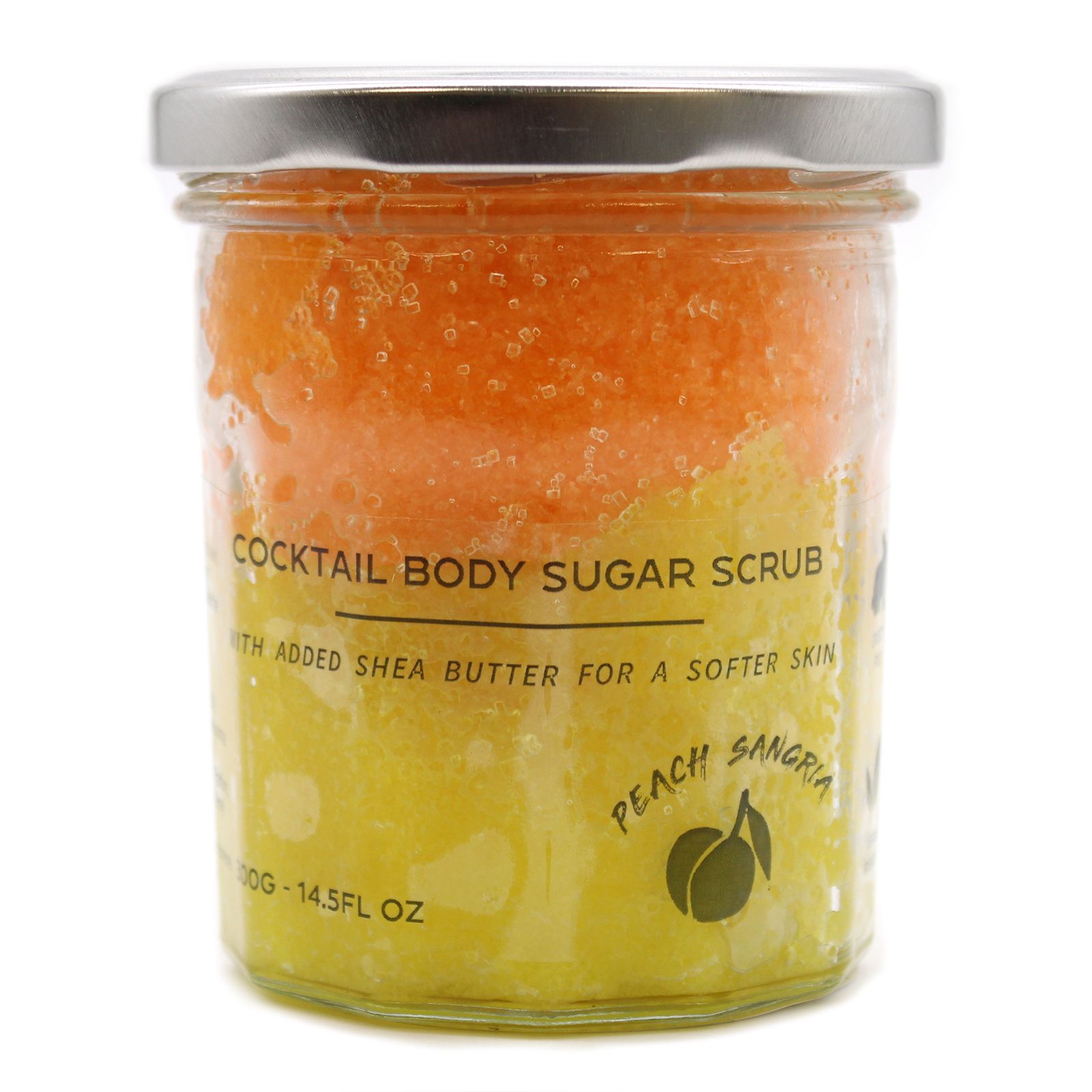 Fragranced Sugar Body Scrub - Peach Sangria 300g - Image 5