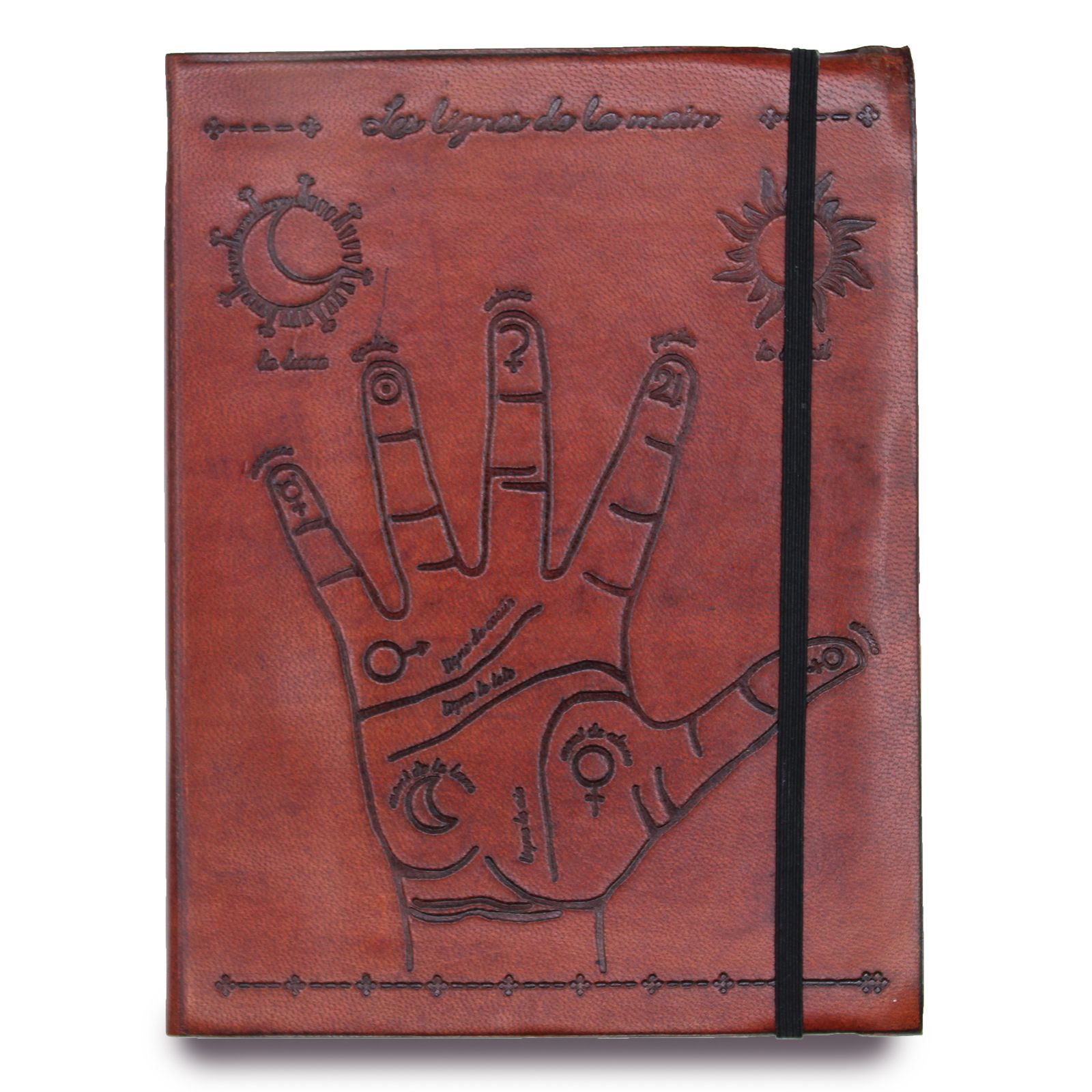 Medium Notebook with strap - Palmistry - Image 2