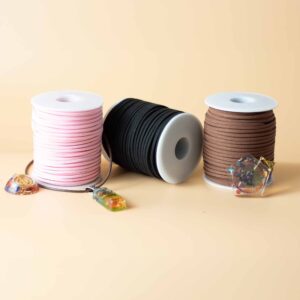 Bulk Roll Pendant Cord - 2.5mm x 45m - Black A001