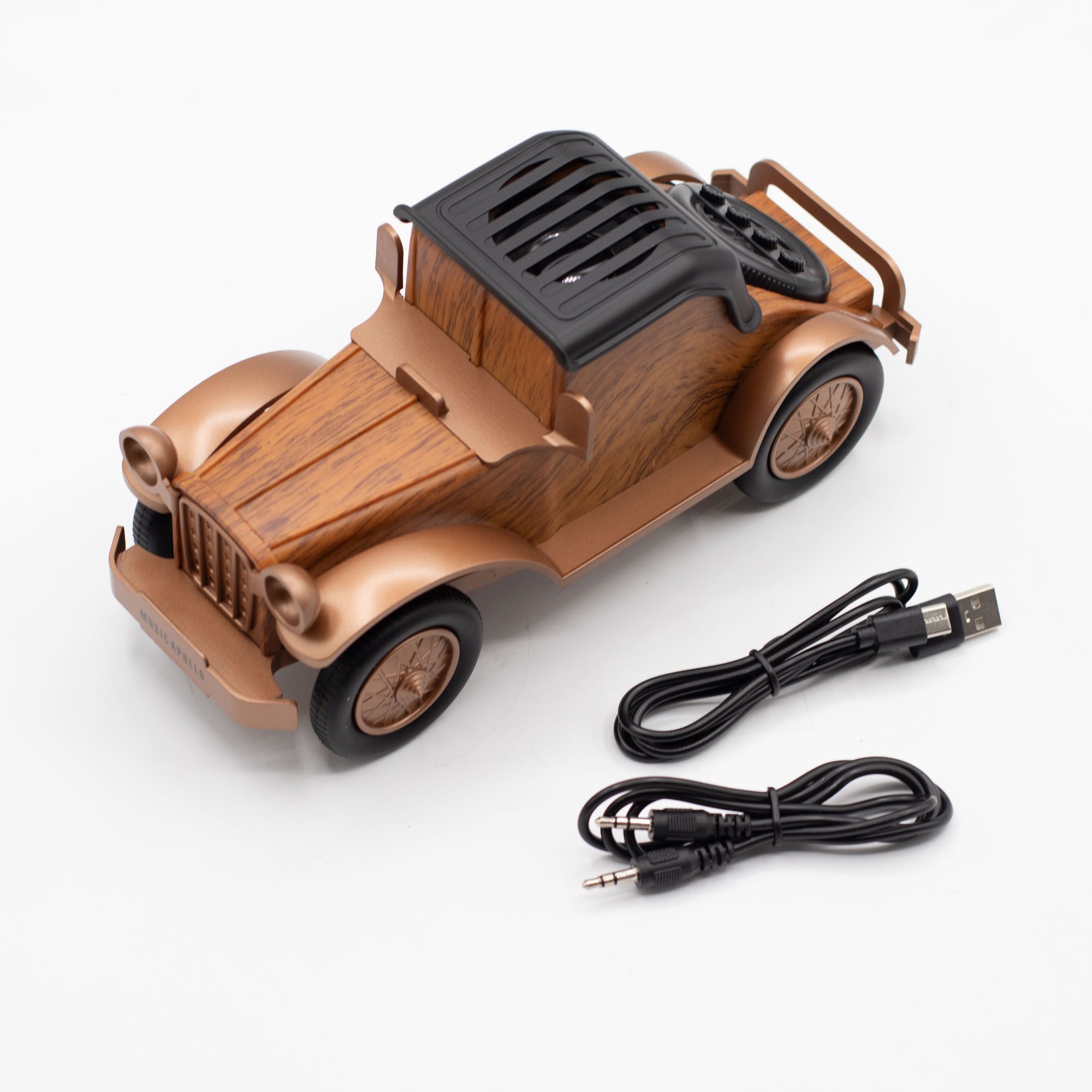Classic Vintage Car Speaker and Phone Holder - Bluetooth - 5 watt - Image 2