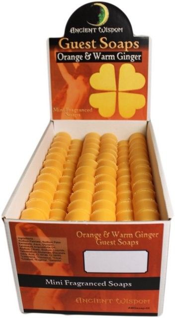 Heart Guest Soap - Orange & Warm Ginger - Image 4