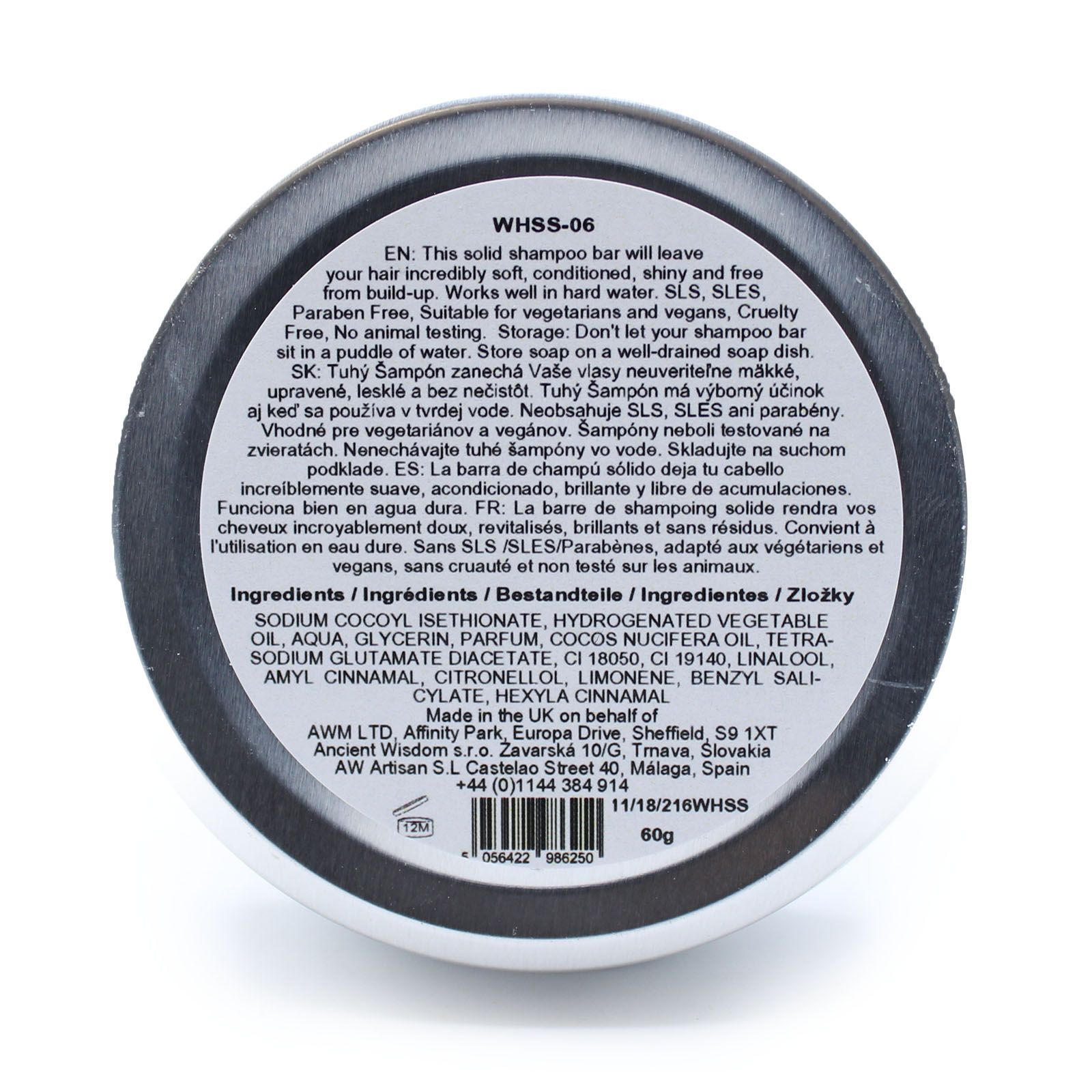 Wild Hare Solid Shampoo 60g - Pappaya - Image 3