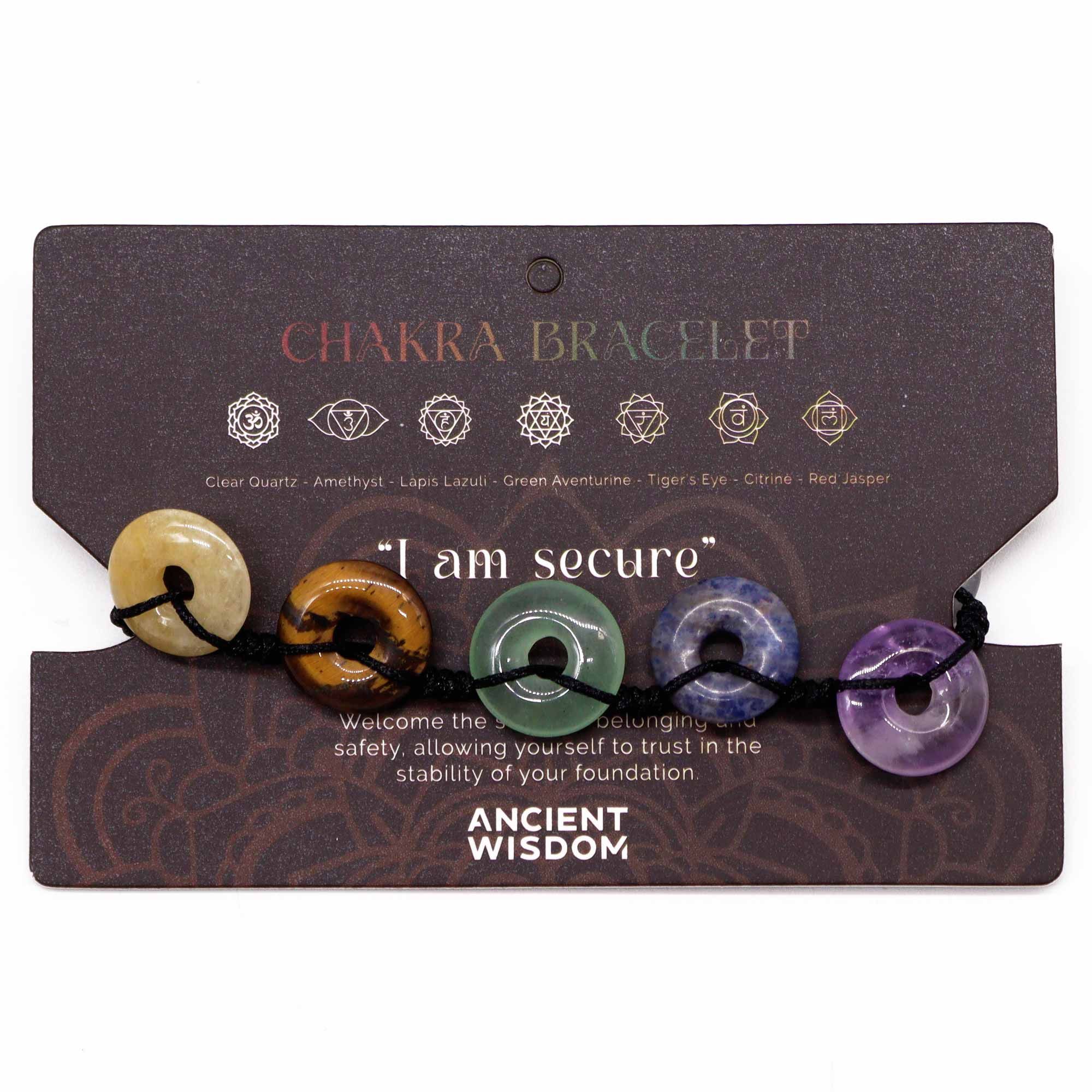 Chakra String Bracelet - Large Donuts - Image 2