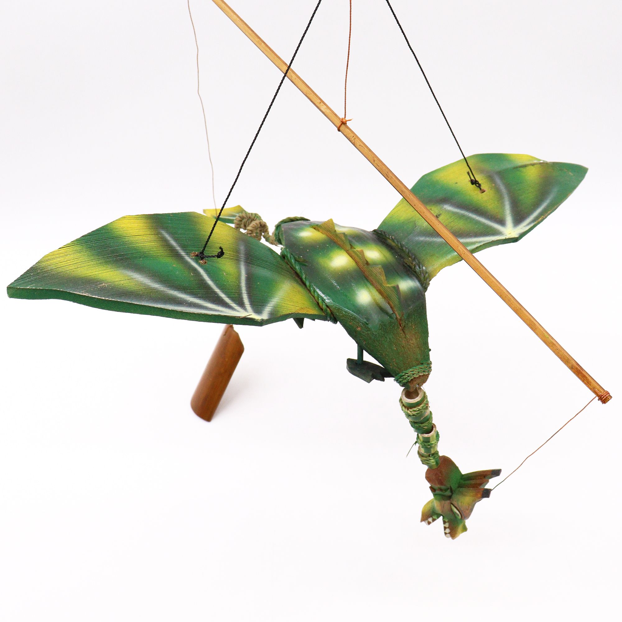 Green Coconut Dragon Mobile 37cm - Image 5