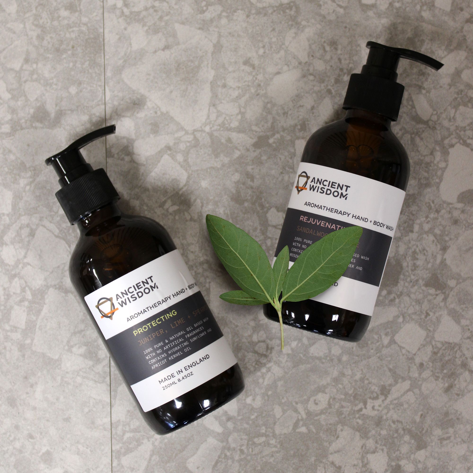 Clary Sage & Lavender Hand & Body Wash 250ml - Image 3