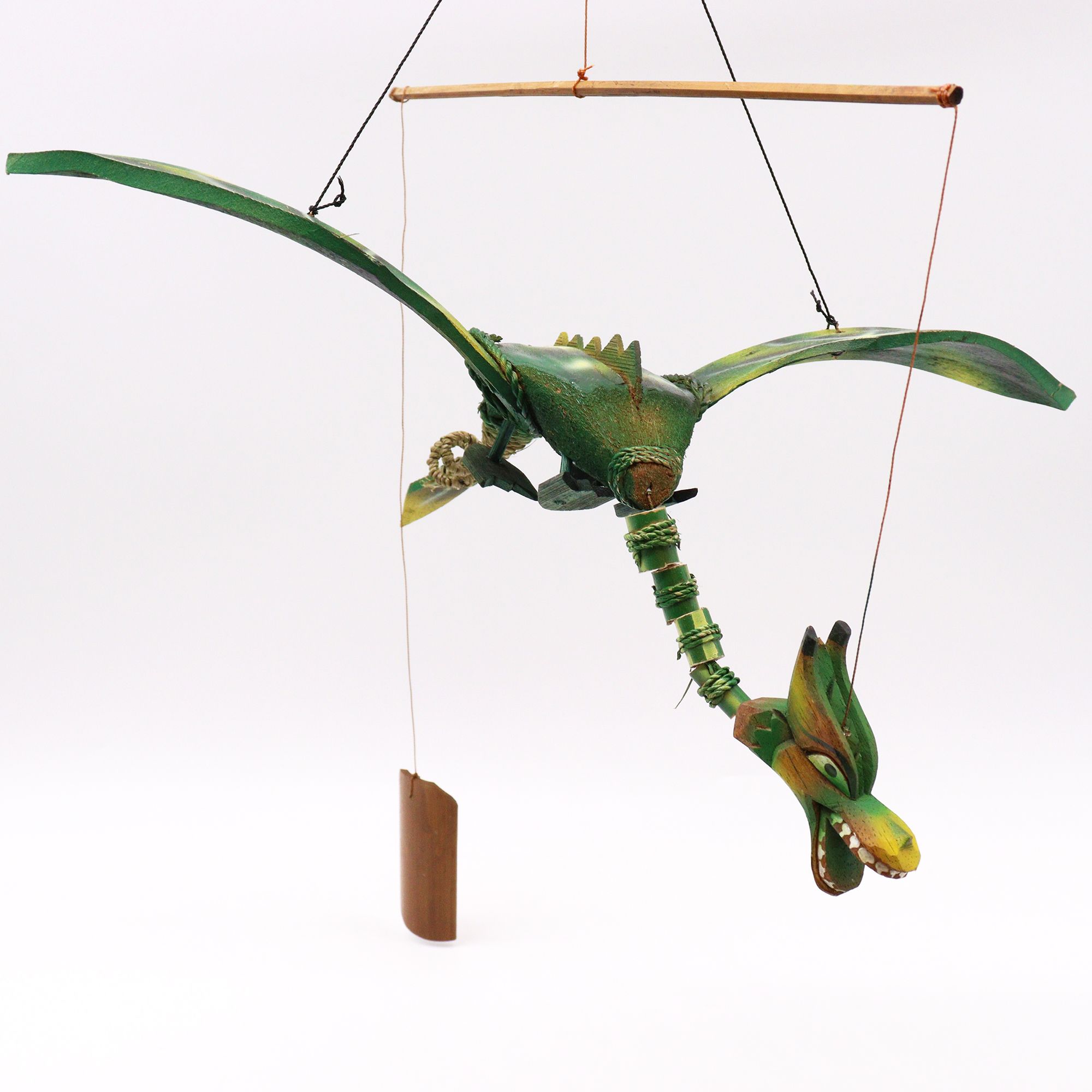 Green Coconut Dragon Mobile 37cm - Image 6