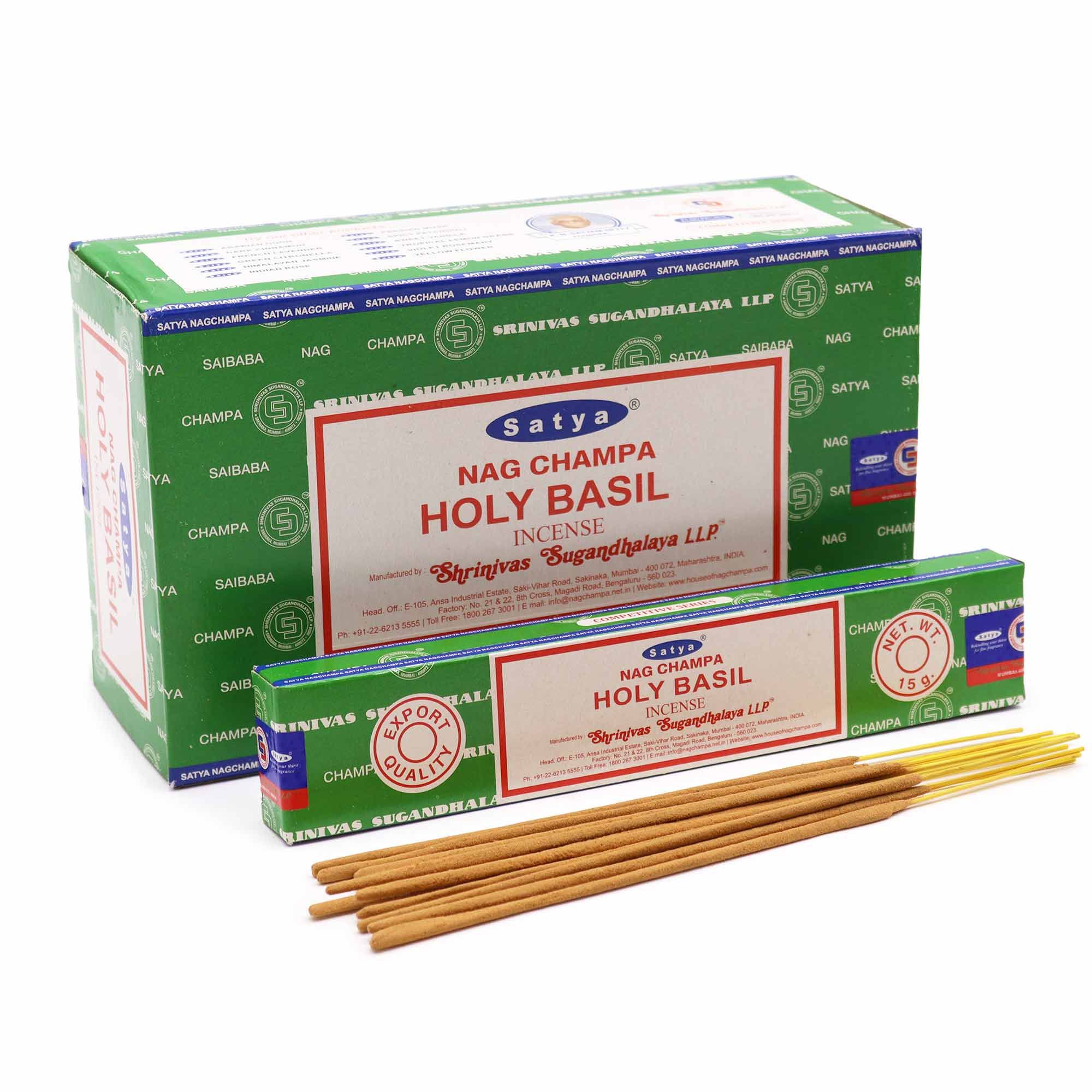 Satya Incense Sticks 15g - Holy Basil - Image 3