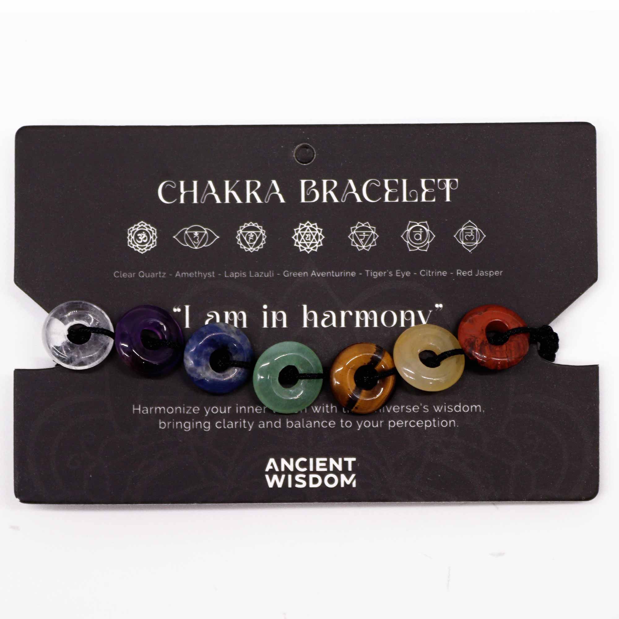 Chakra String Bracelet - Mini Donuts - Image 2