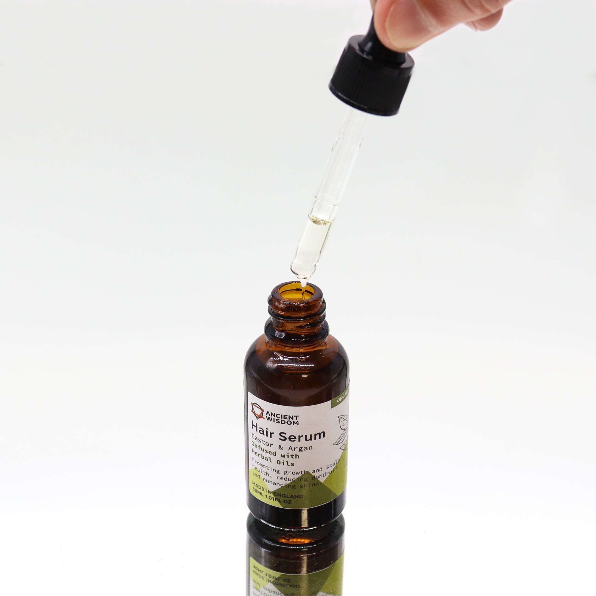 Organic Hair Serum 30ml - Herbal - Image 2