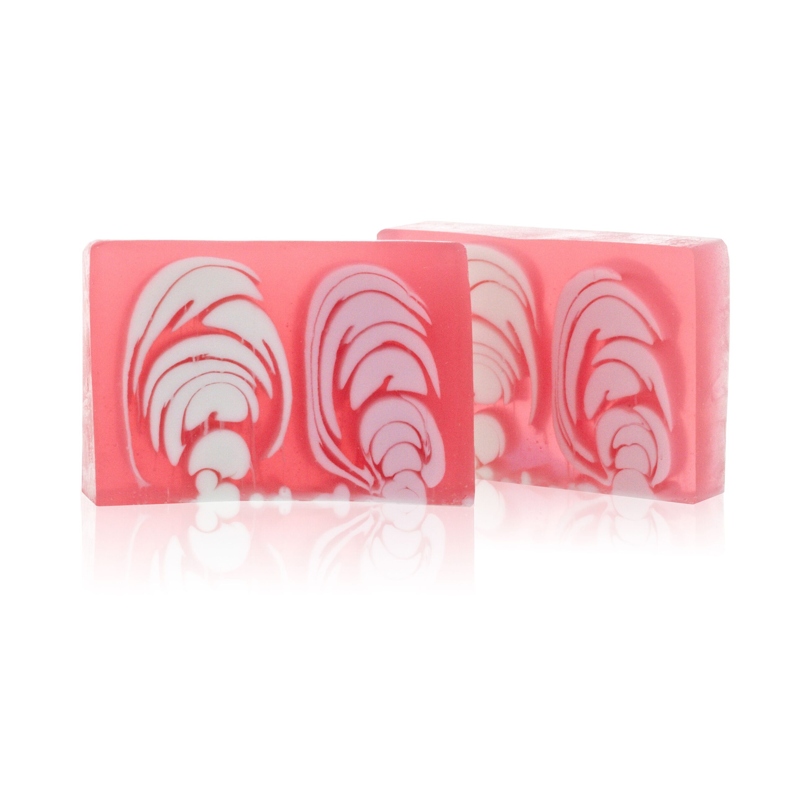 Handcrafted Soap Slice 100g - Rose - Image 2