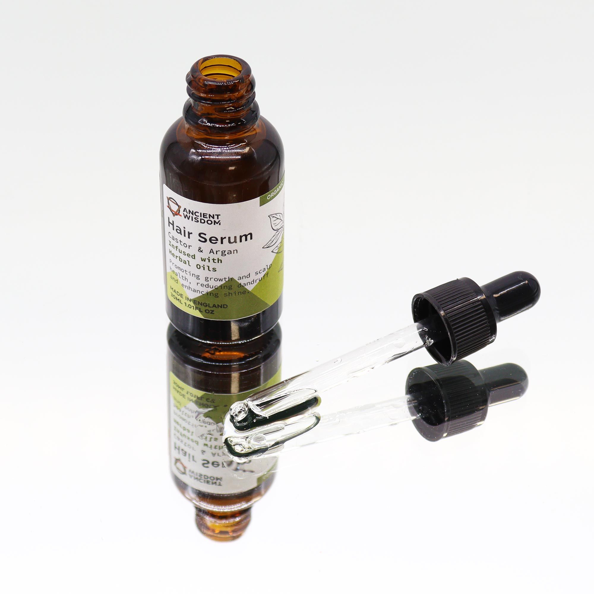 Organic Hair Serum 30ml - Herbal - Image 3