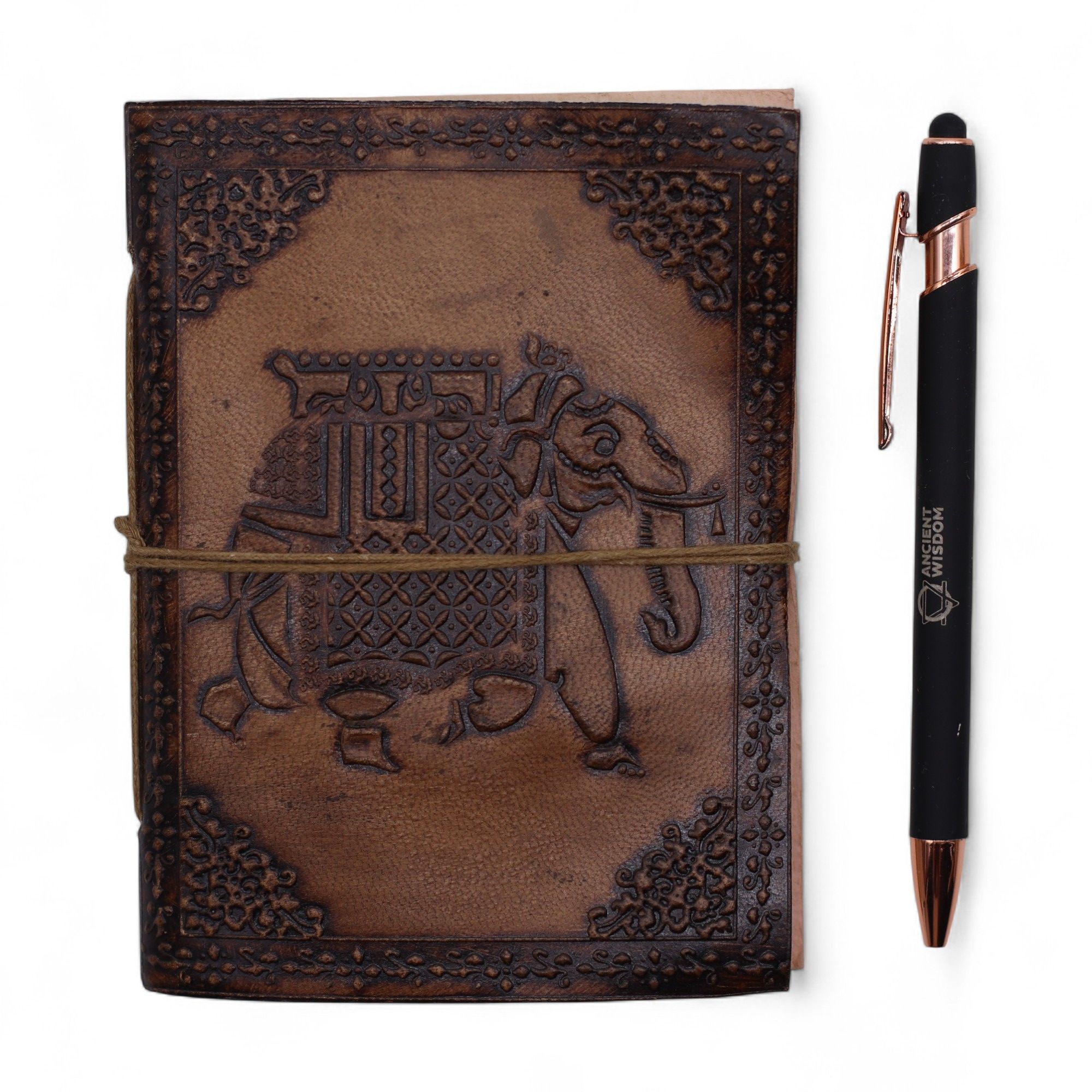 Assorted Esoteric Leather Notebooks - 15x11.5 cm - Image 15