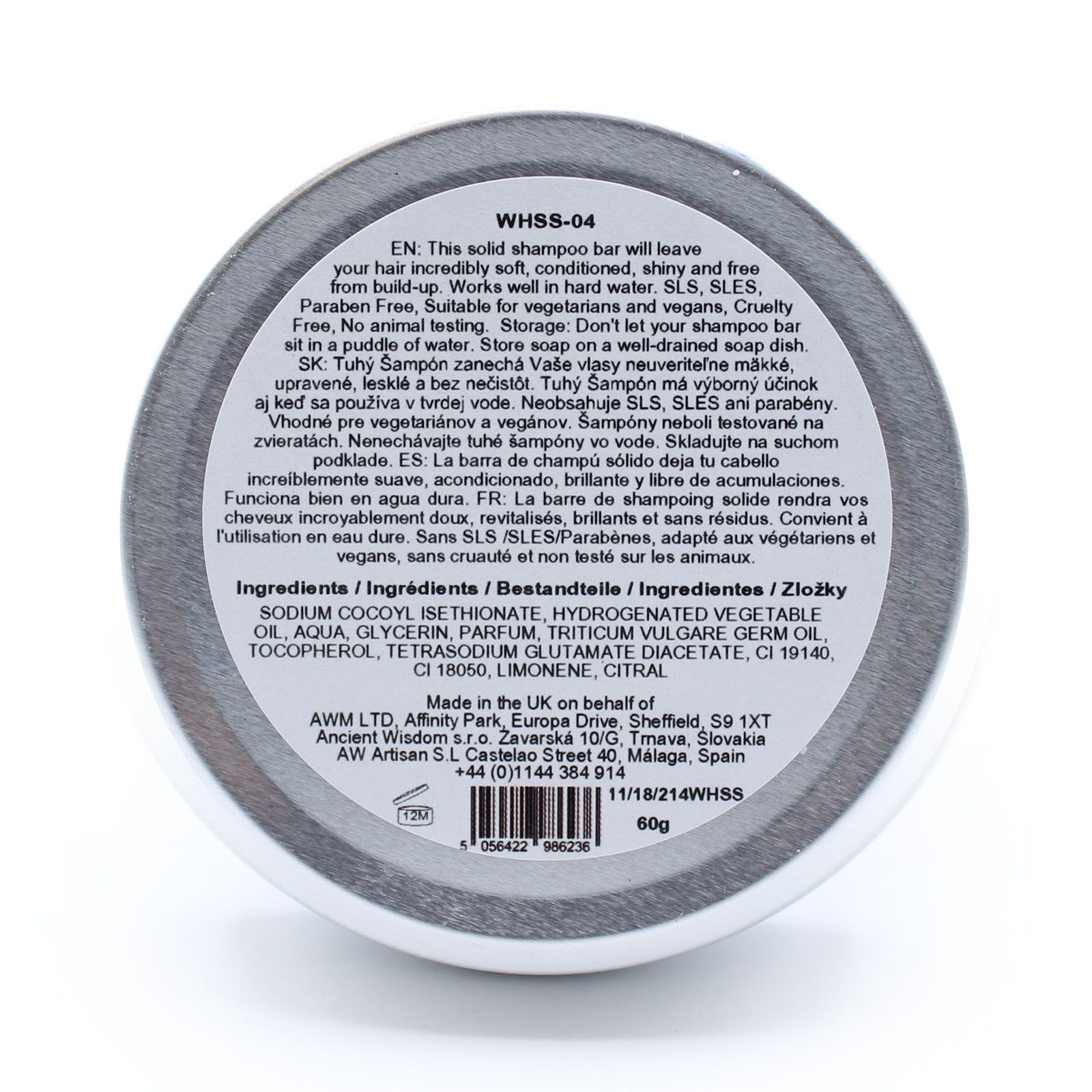 Wild Hare Solid Shampoo 60g - Tutti Frutti - Image 3