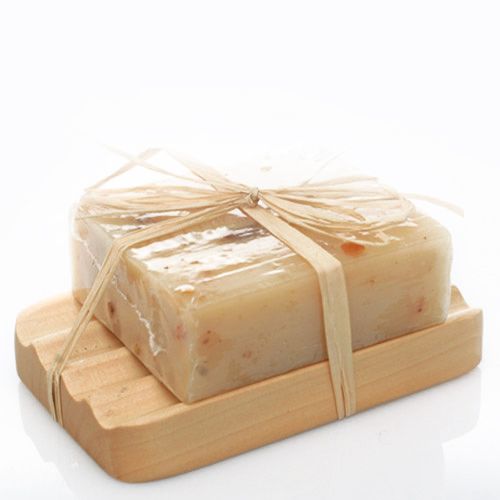 Hemu Wood Soap Dish - Groovy - Image 3