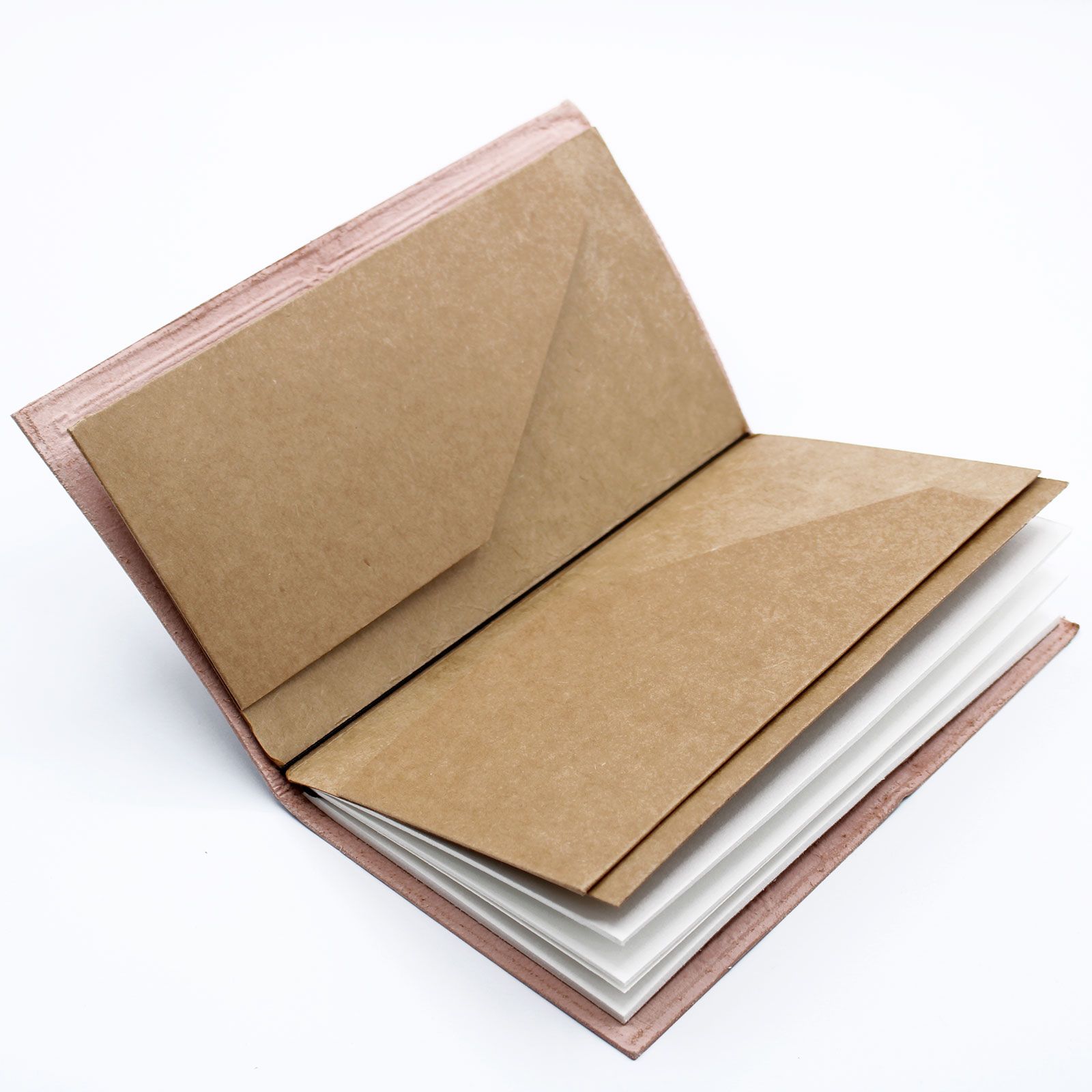 Handmade Leather Journal - Important Things To Do - Grey (80 pages) - Image 3