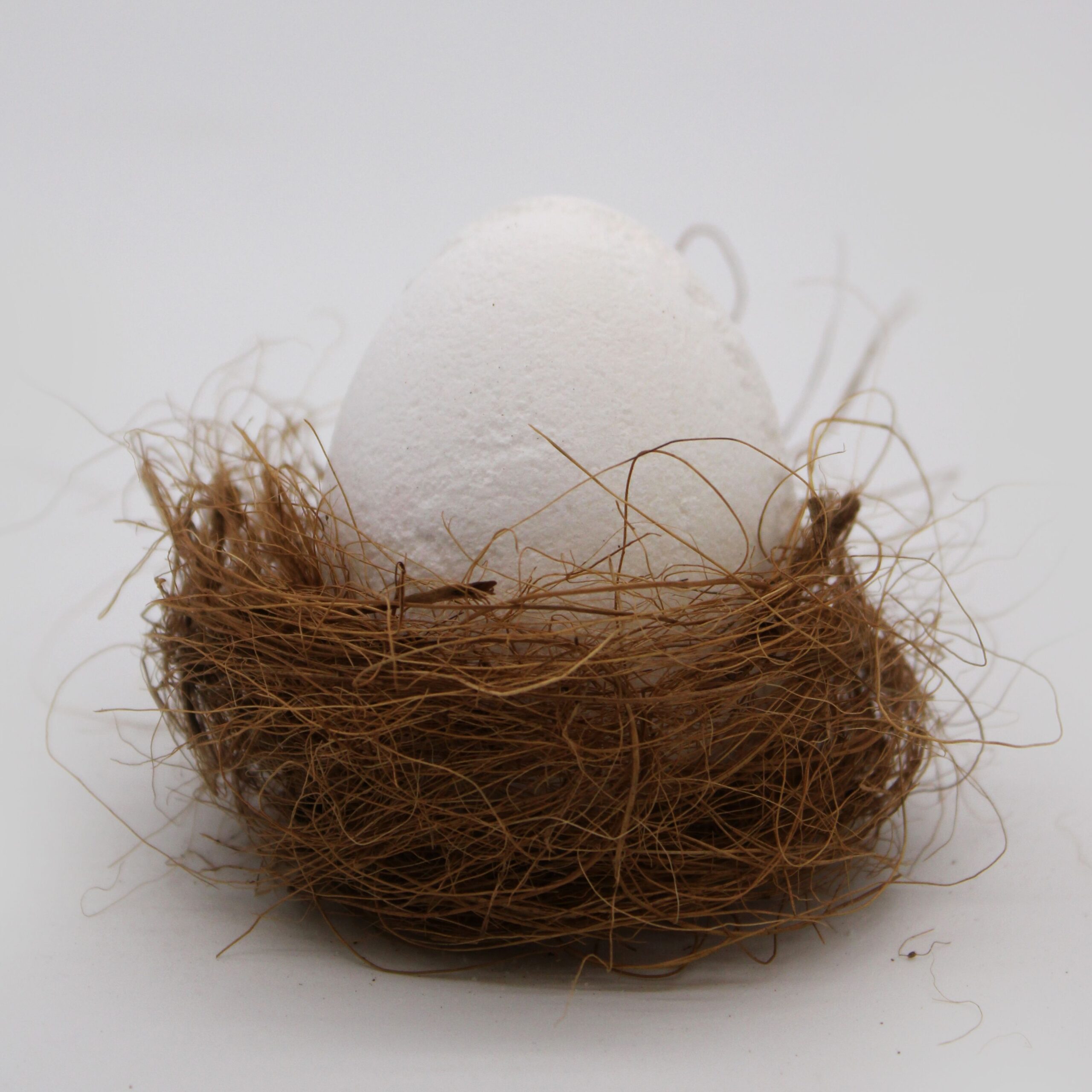 6 Bath Eggs in a Tray - Coconut - Image 4