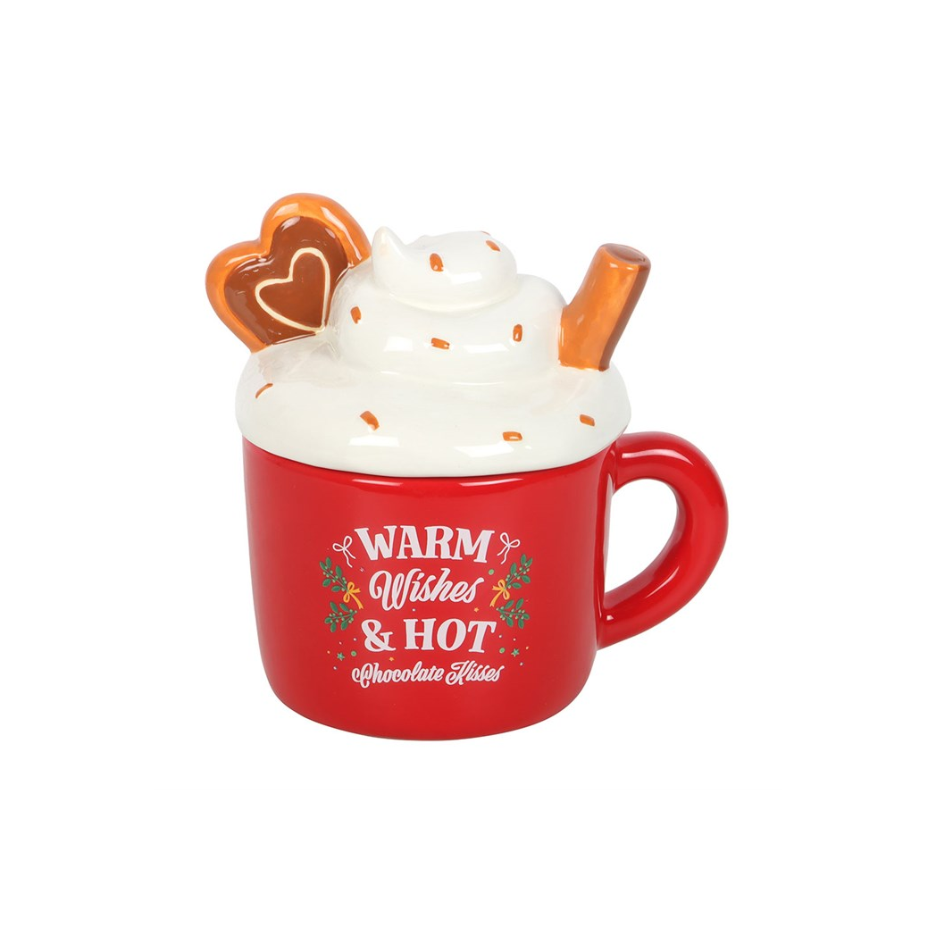 Hot Chocolate Mug Shaped Oil Burner - Image 3