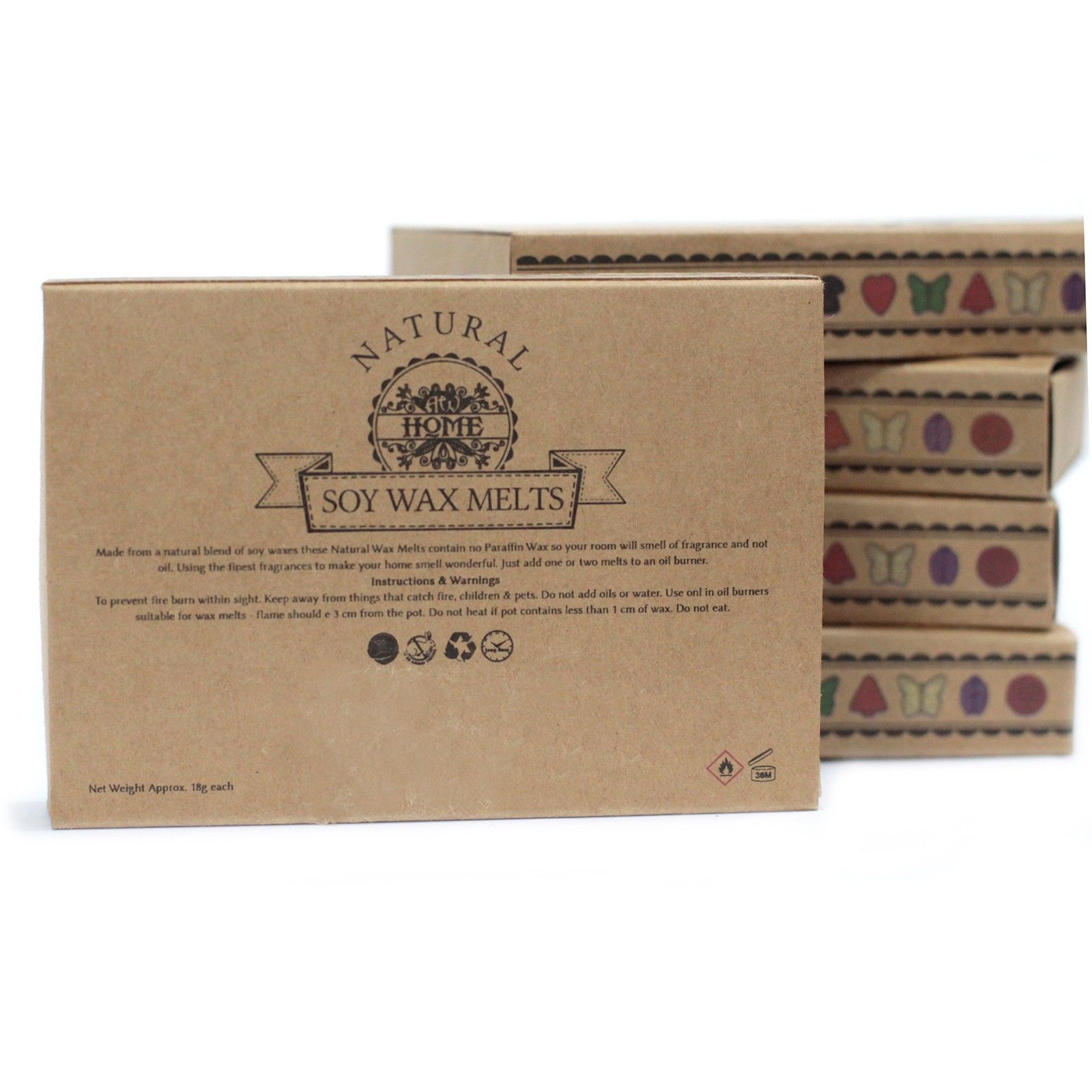 Box of 6 Wax Melts - Cinnamon & Orange - Image 7