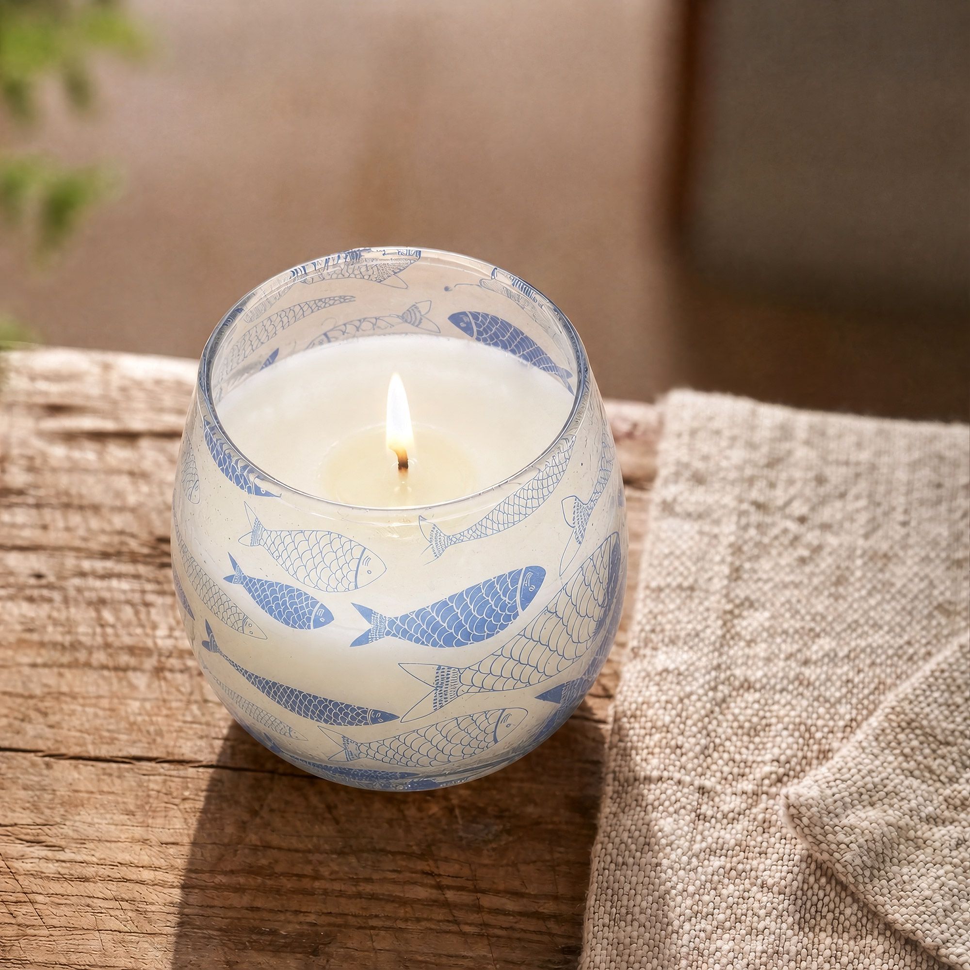 Small Glass Jar Candles - Seabreeze - Image 7
