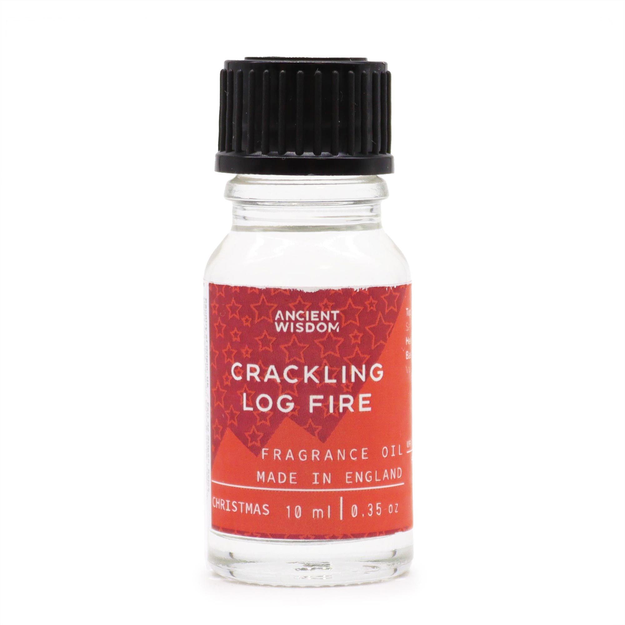 Crackling Log Fire Fragrance Oil 10ml - Image 4