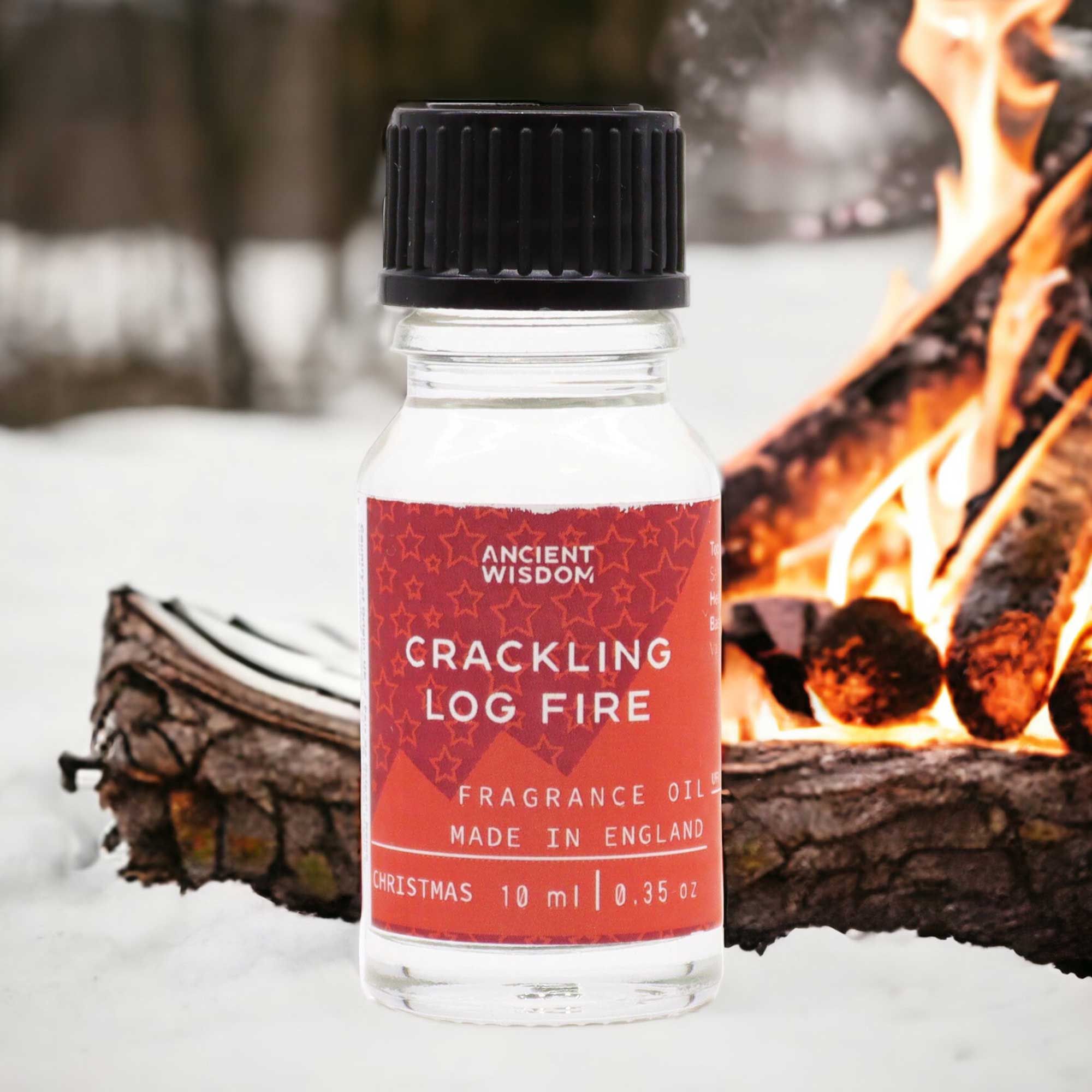 Crackling Log Fire Fragrance Oil 10ml - Image 5