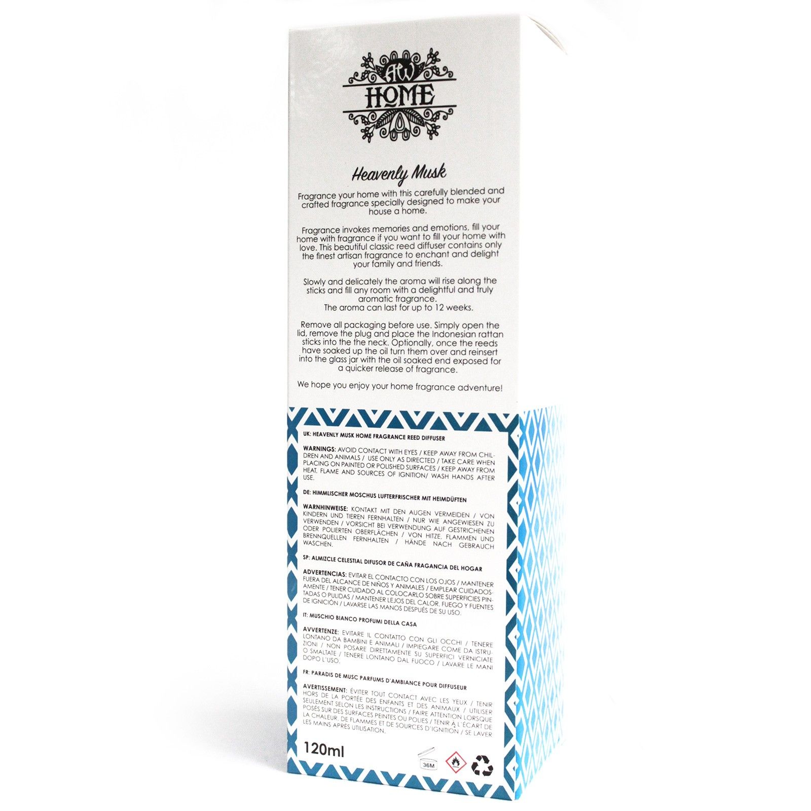 120ml Reed Diffuser - Heavenly Musk - Image 5