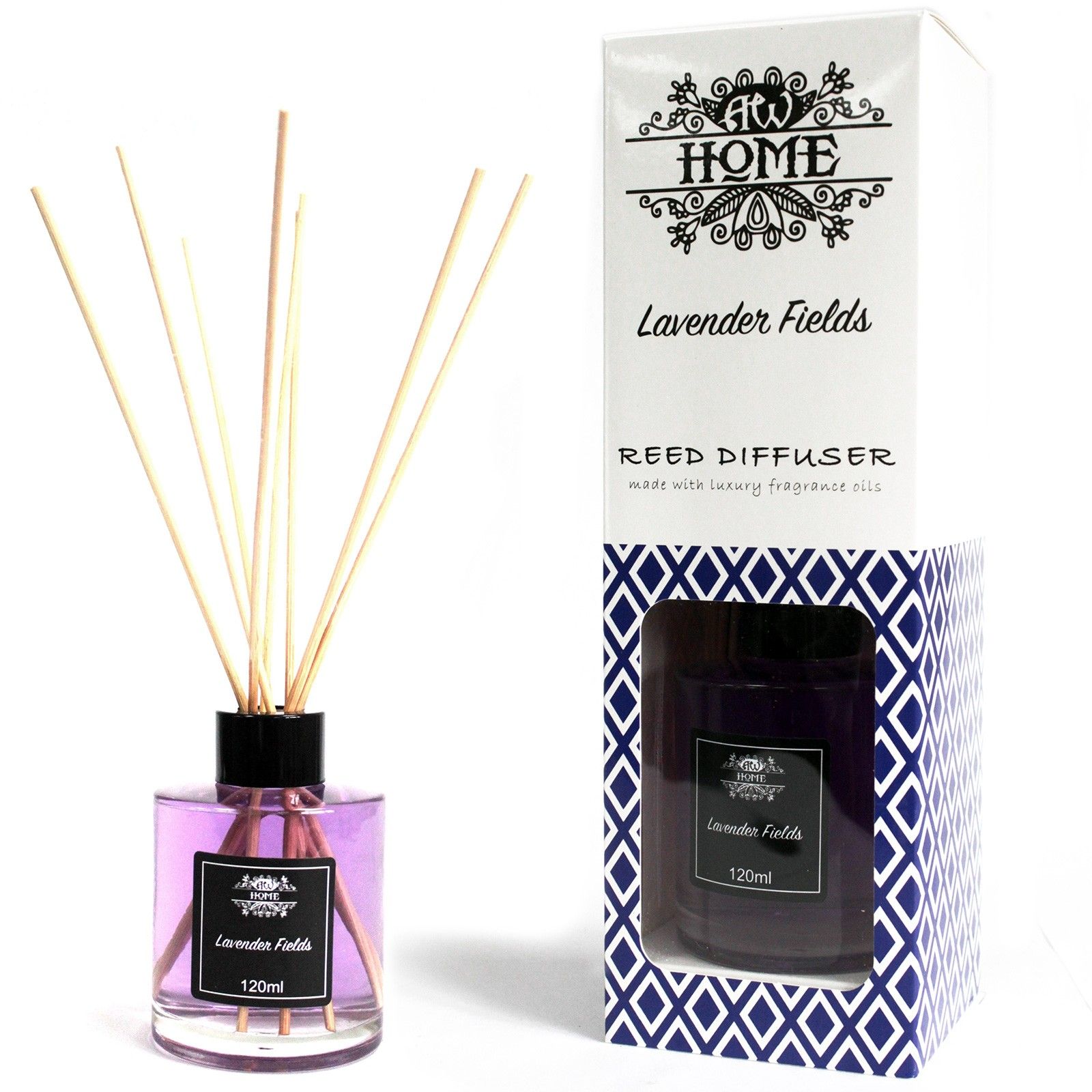 120ml Reed Diffuser - Lavender Fields - Image 5