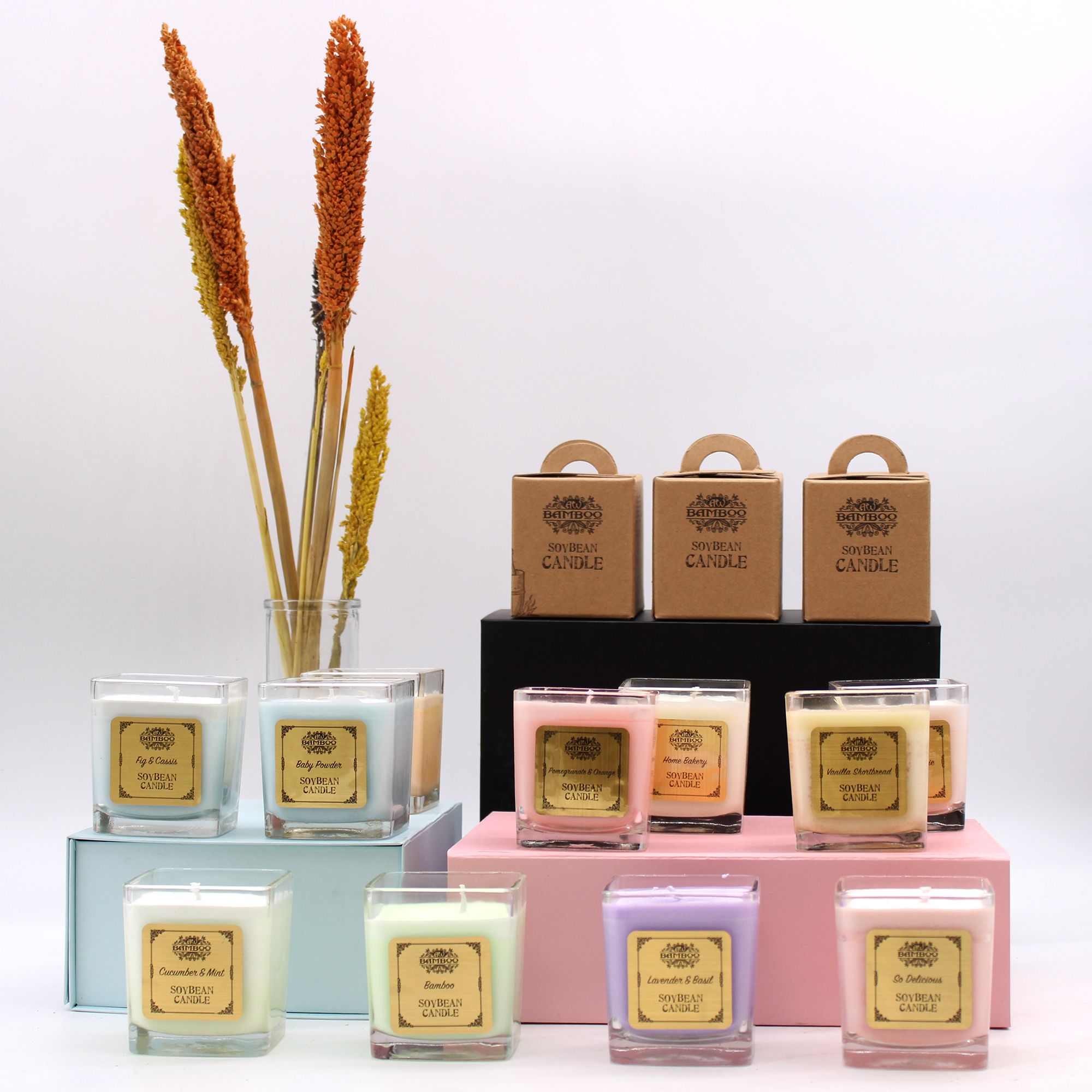 Soybean Jar Candles - Baby Powder