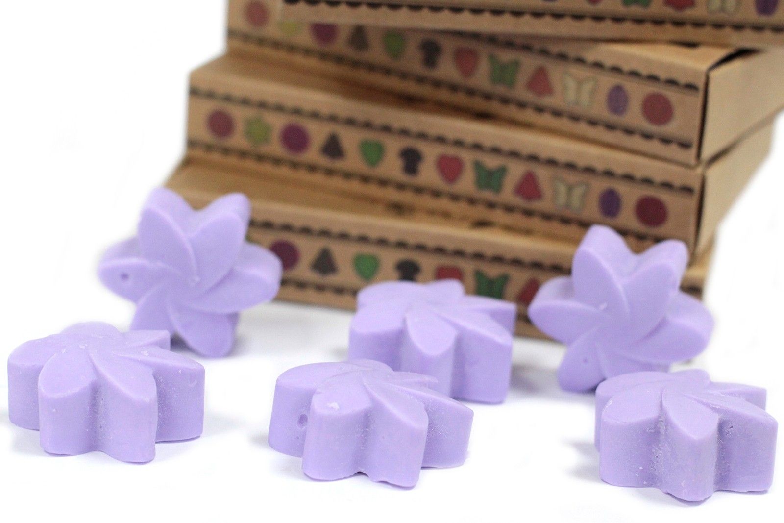 Box of 6 Wax Melts - Lavender Fields - Image 2