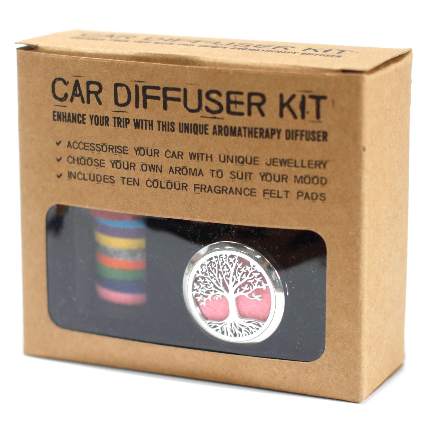 Car Diffuser Kit - Flower of Life - 30mm - Image 7