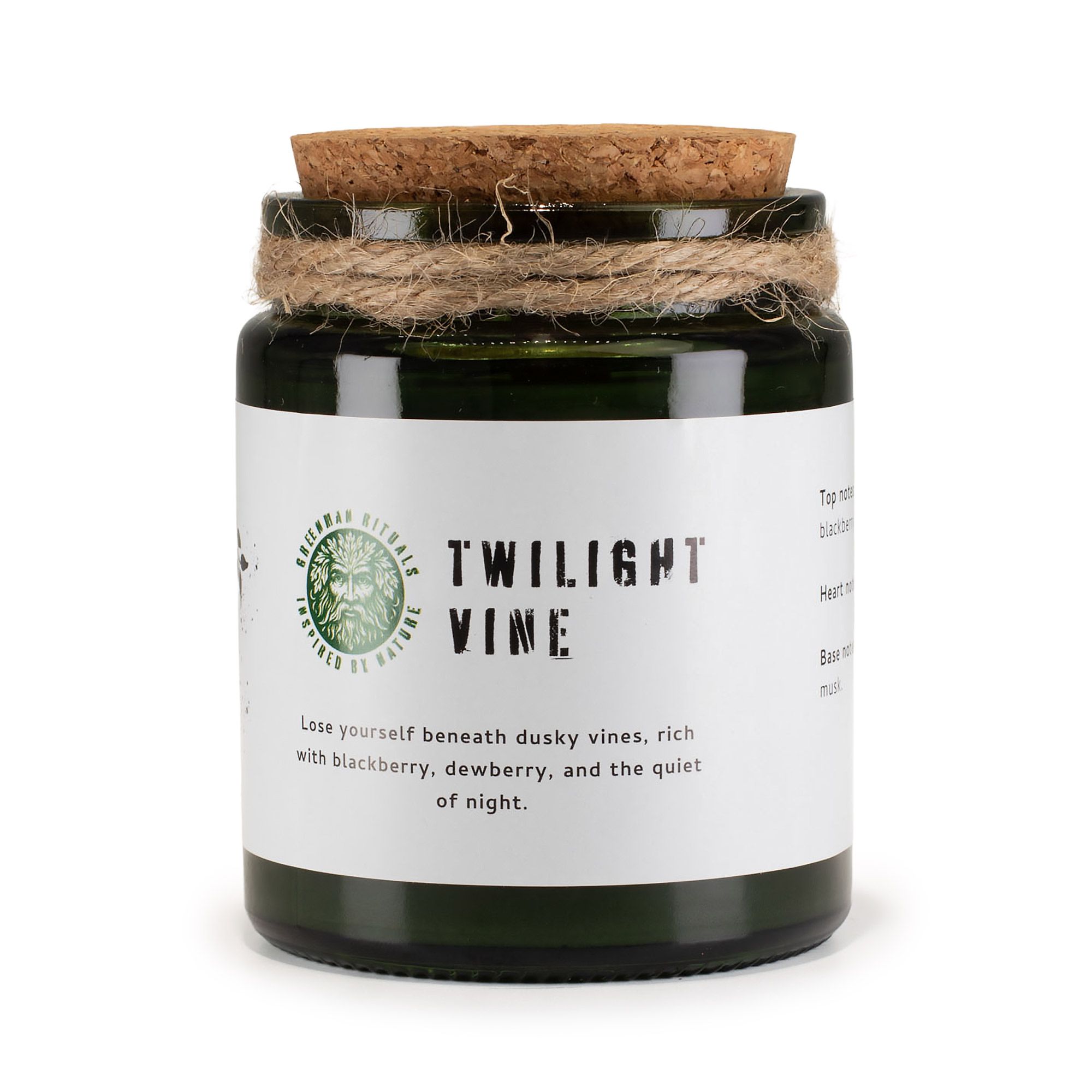 Greenman Woodwick Soy Candle - Twilight Vine - Image 7