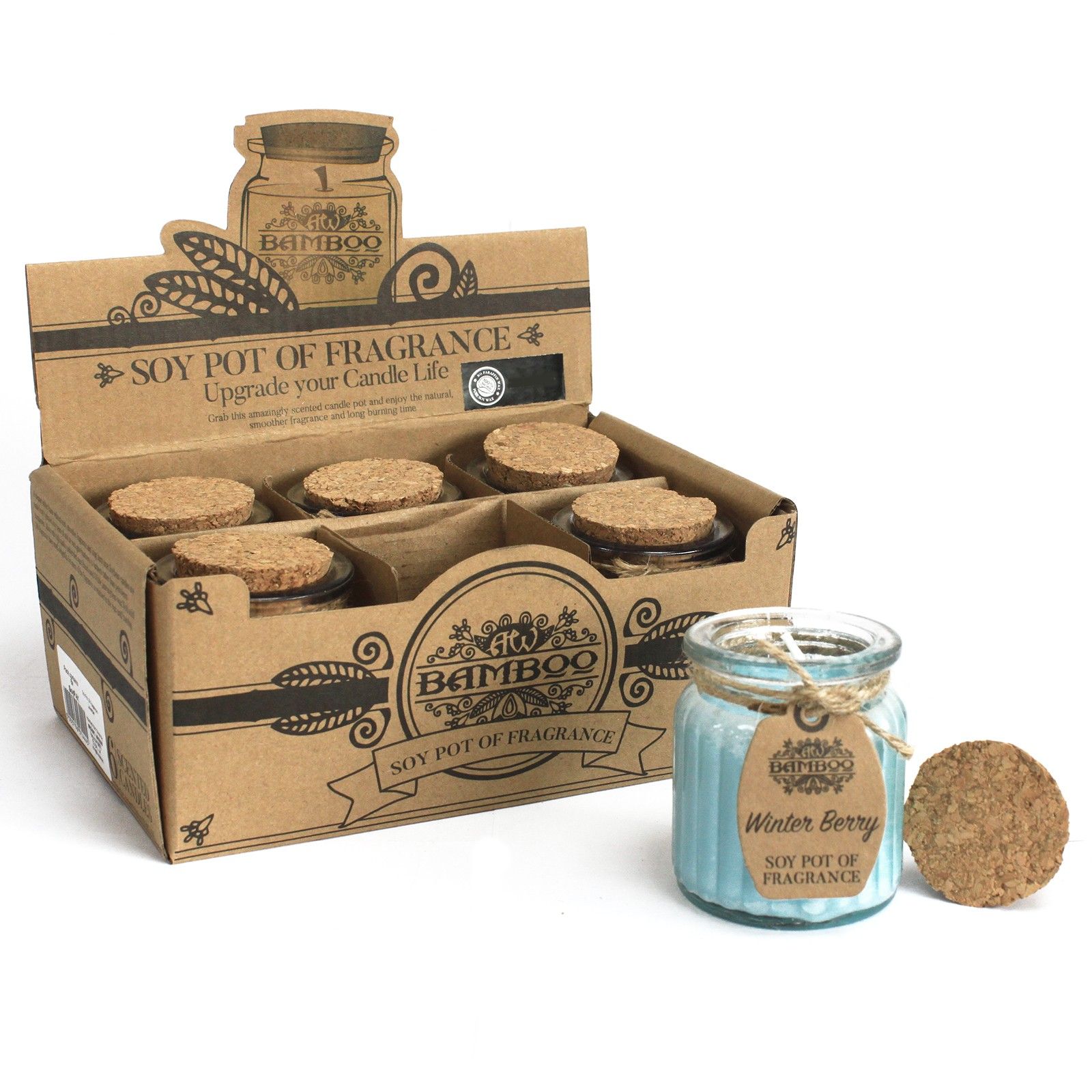 Winter Berry Soy Pot of Fragrance Candles - Image 5