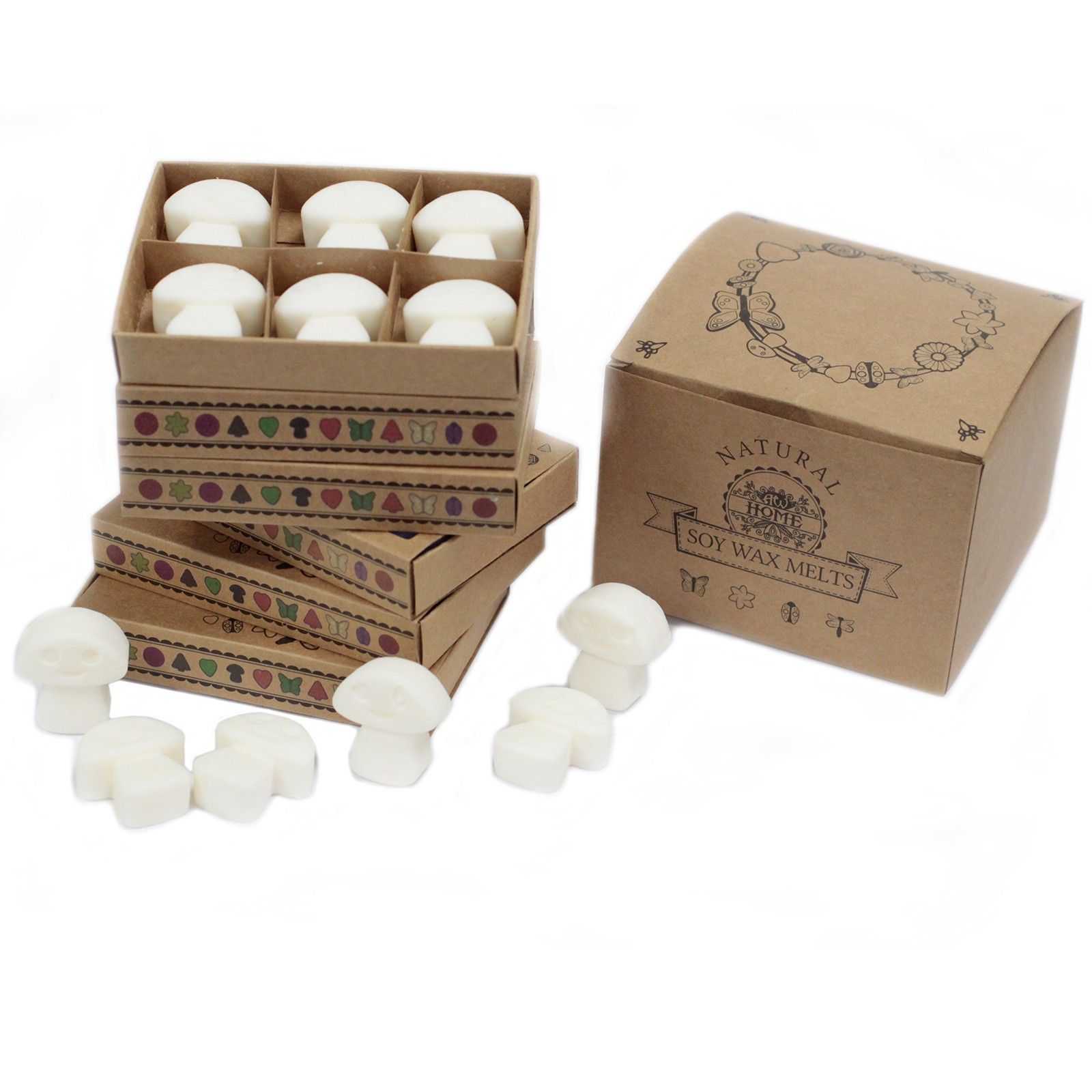 Box of 6 Wax Melts - Cinnamon & Orange - Image 4