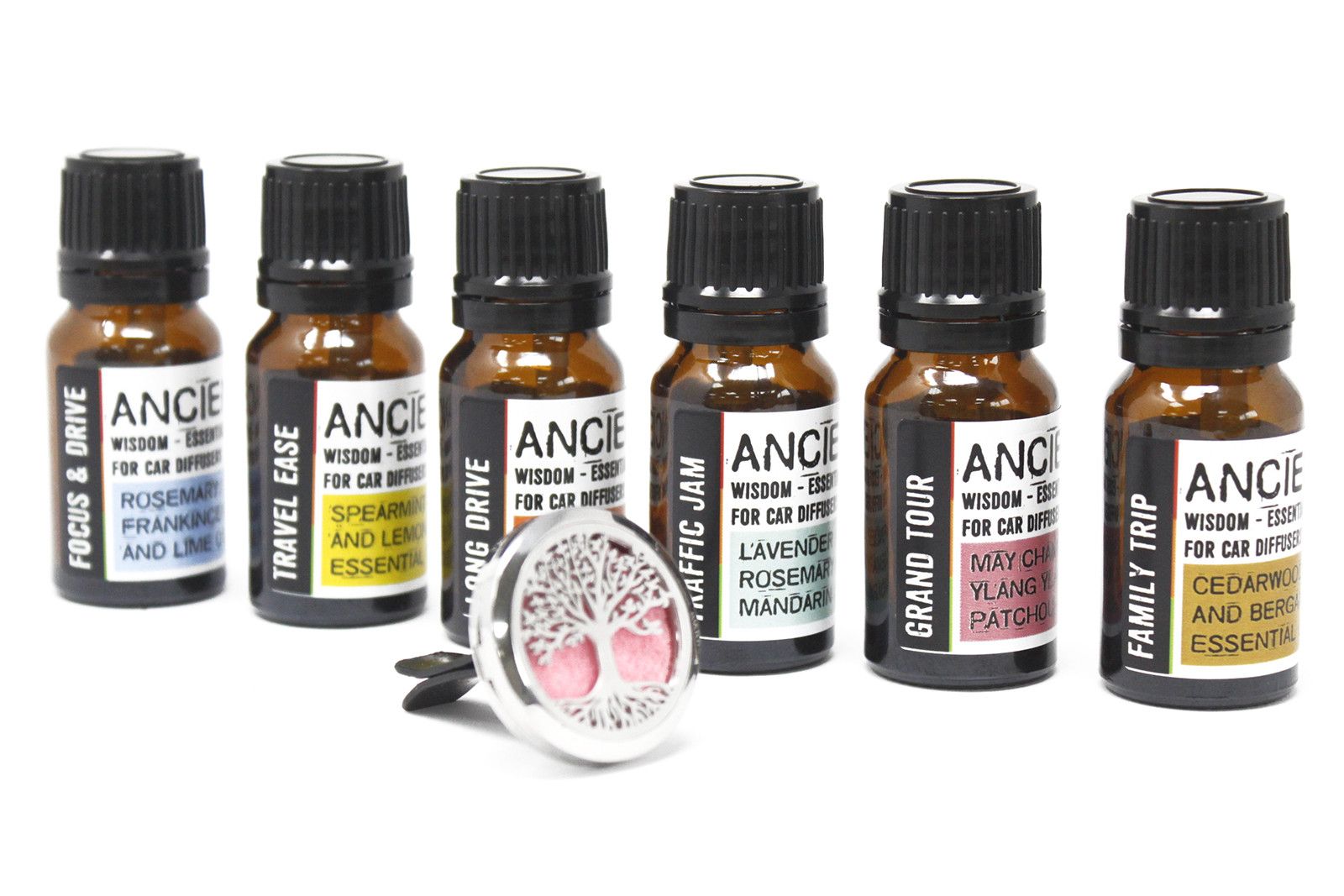 10ml Aromatherapy Car Blend - Travel Ease - Image 3