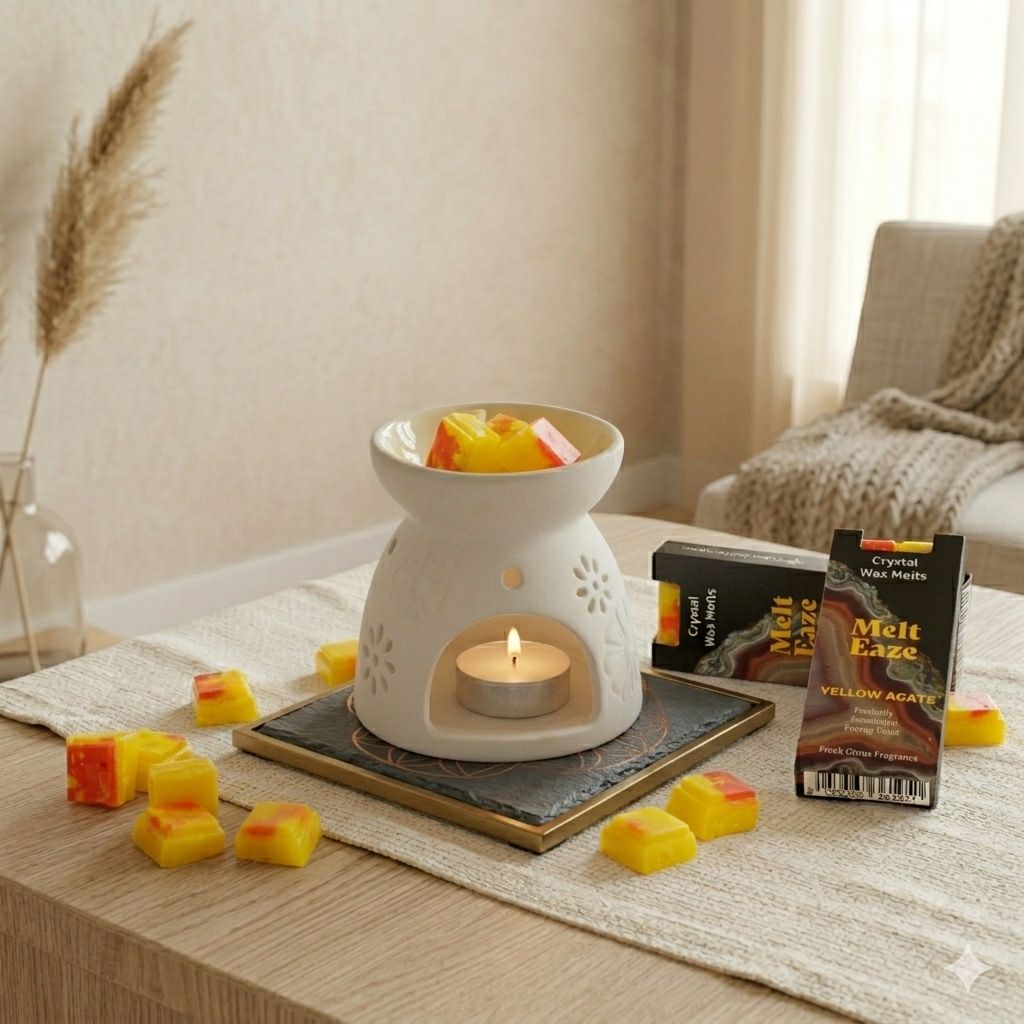 MeltEaze Wax Melts 50g - Golden Glow - Fresh Citrus - Image 5
