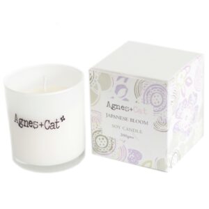 Agnes + Cat Votive Candle - Japanese Bloom