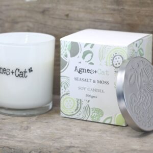 Agnes + Cat Votive Candle - Velvet Moon