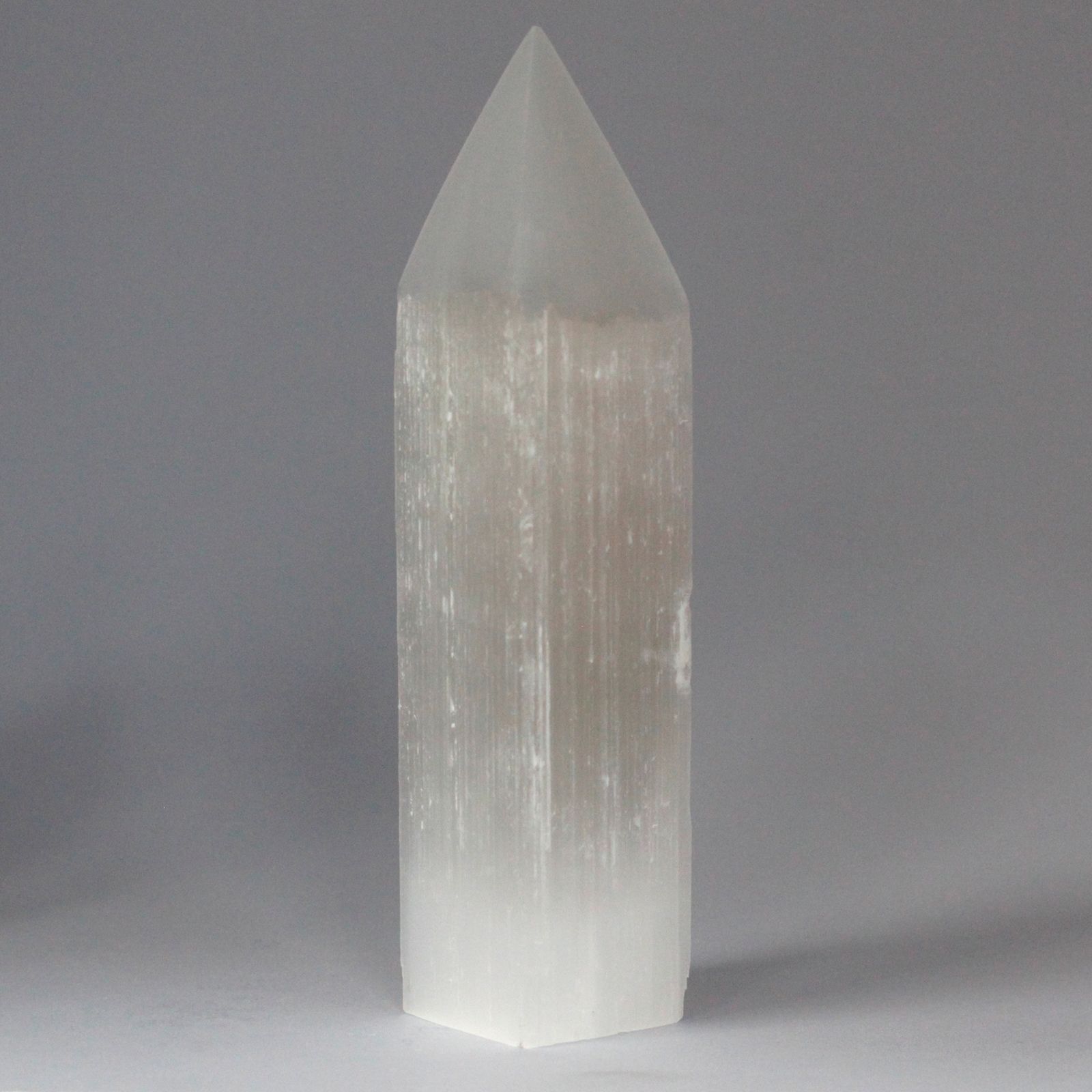 Selenite Pencil Point Tower - 20 cm - Image 2