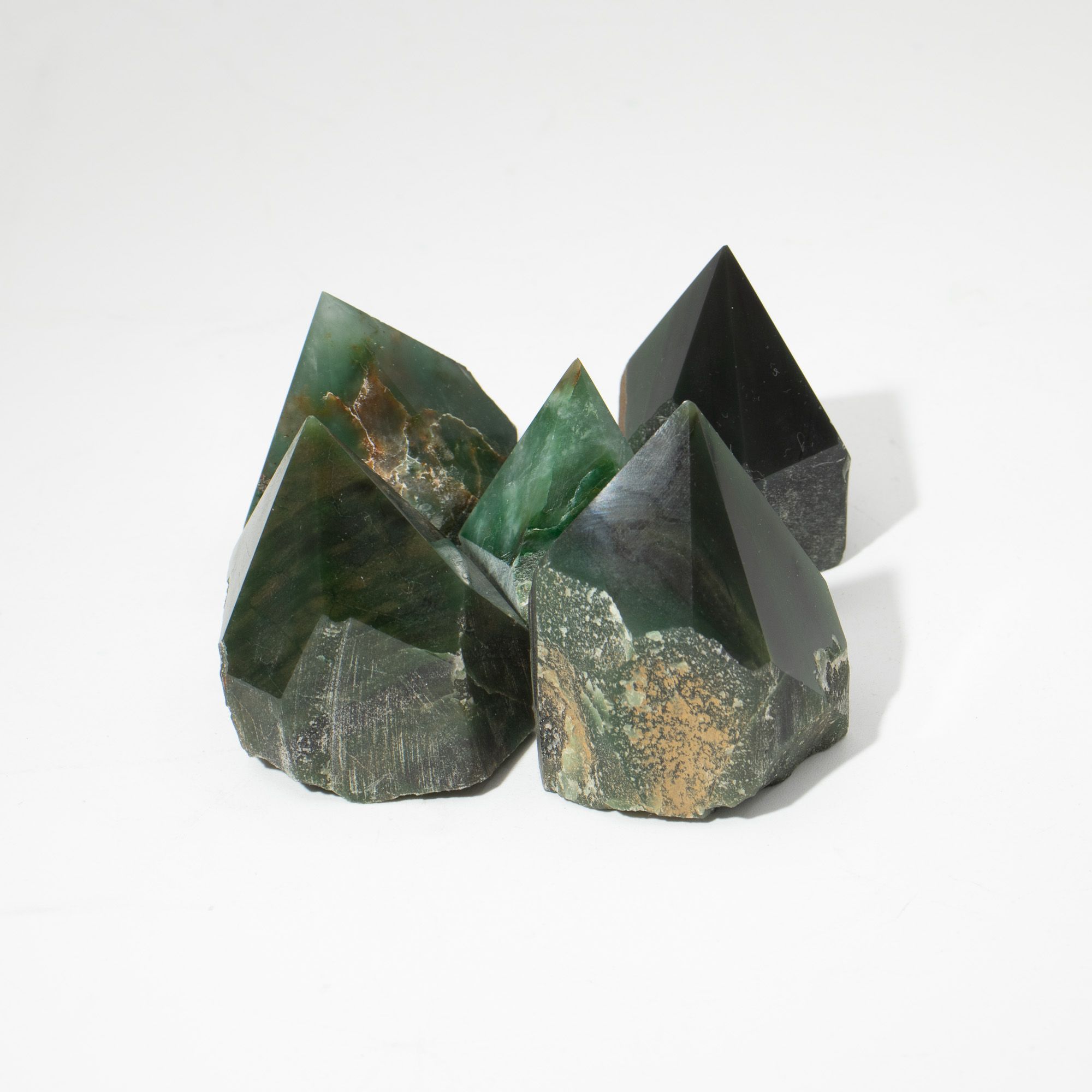 Gemstone Top Polished Points - Green Aventurine (approx 5-6 pieces) - Image 2