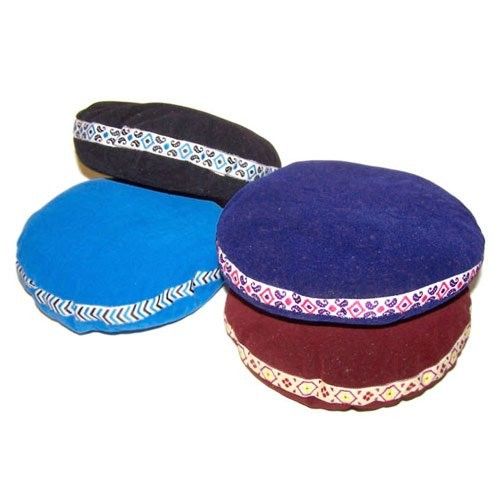 Singing Bowl Velvet Cushion - 7cm - Image 3