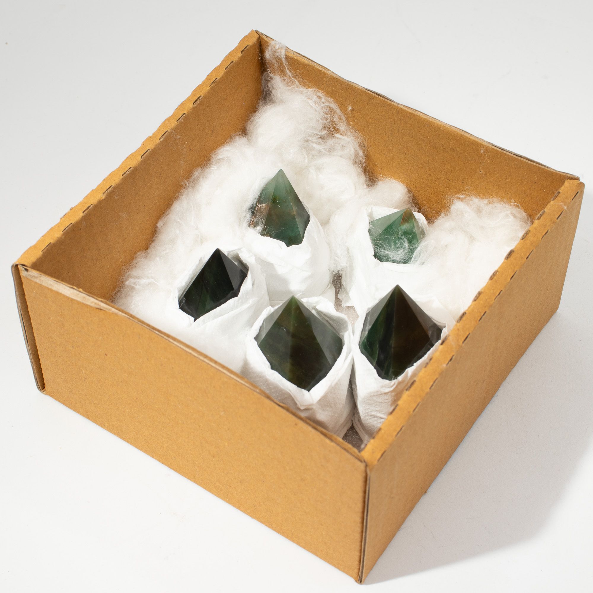 Gemstone Top Polished Points - Green Aventurine (approx 5-6 pieces) - Image 7